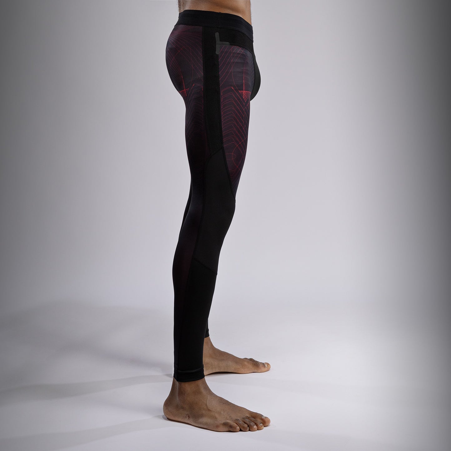 Venum G-Fit Air Herren Spats - Tiefschwarz/Feuerrot