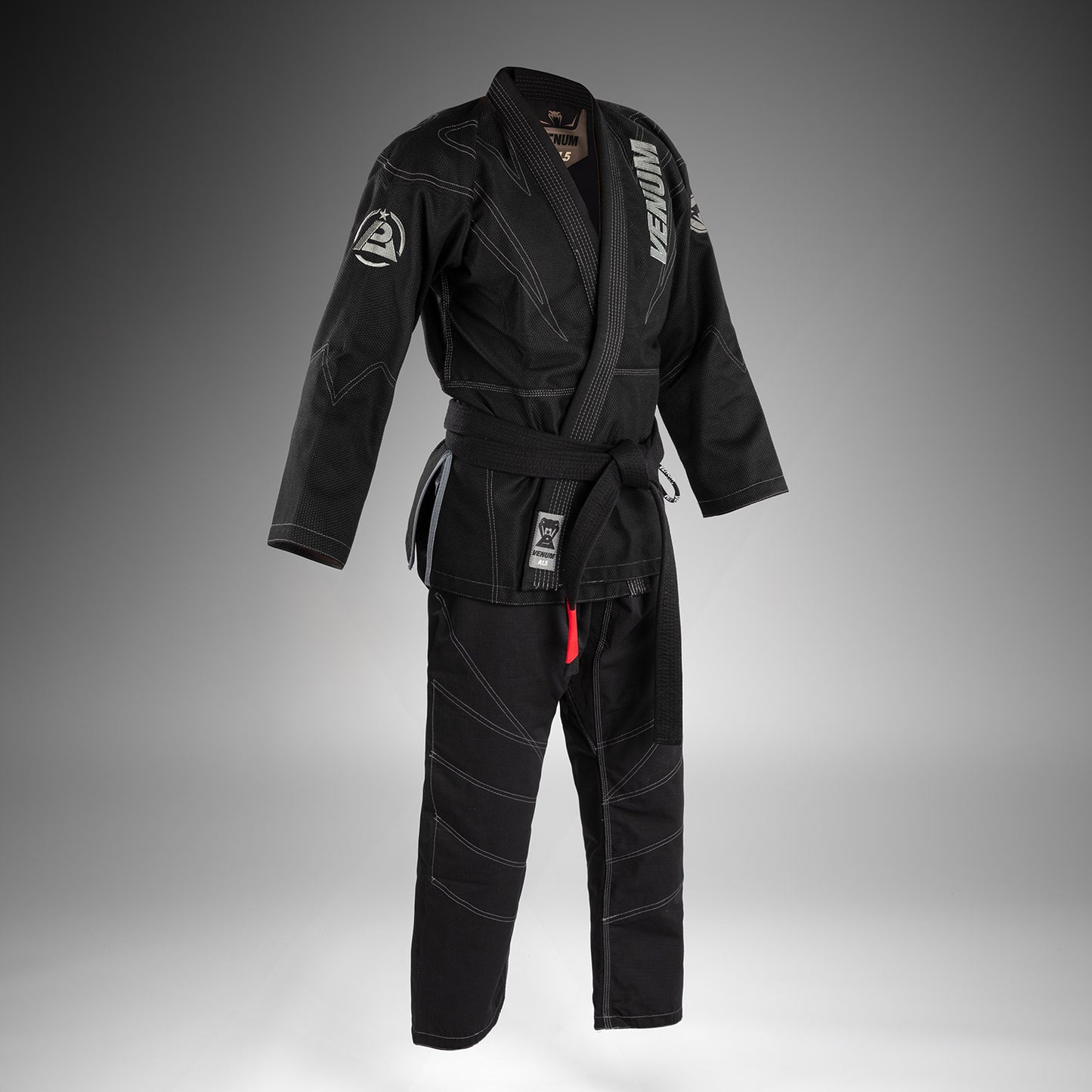 Venum x Polaris BJJ Gi - Schwarz/Grau