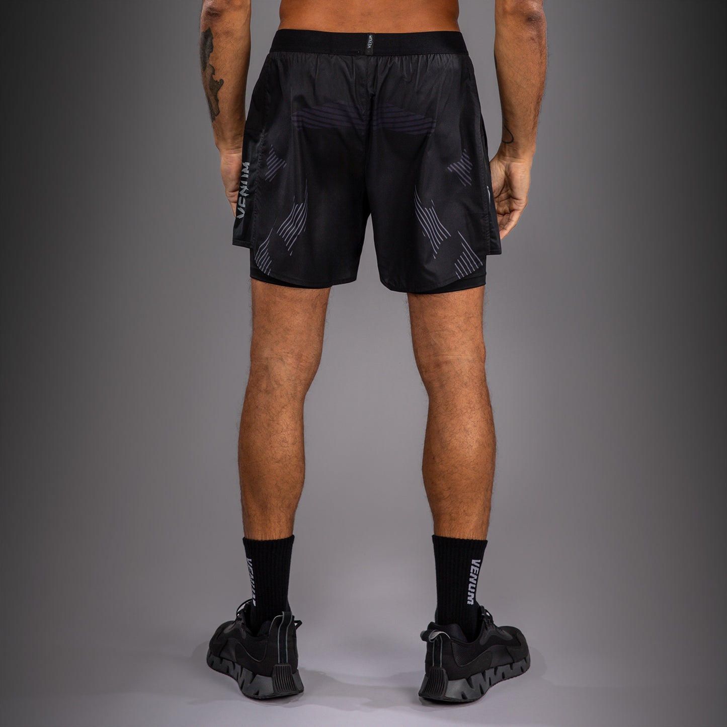 Venum No-Gi 6.0 Trainingsshorts - Schwarz/Grau