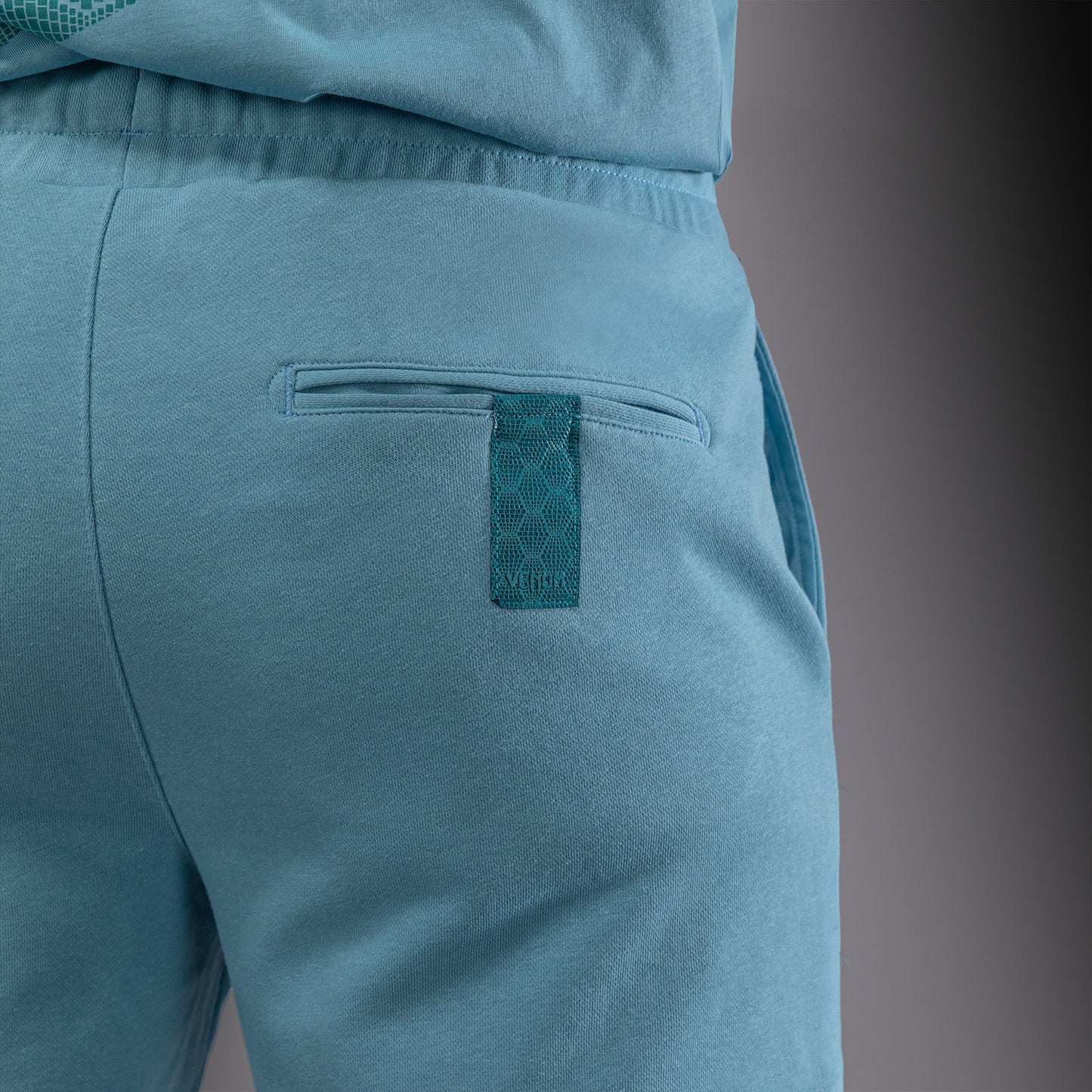 Venum Contender Fleece Shorts aus Baumwolle – Türkis