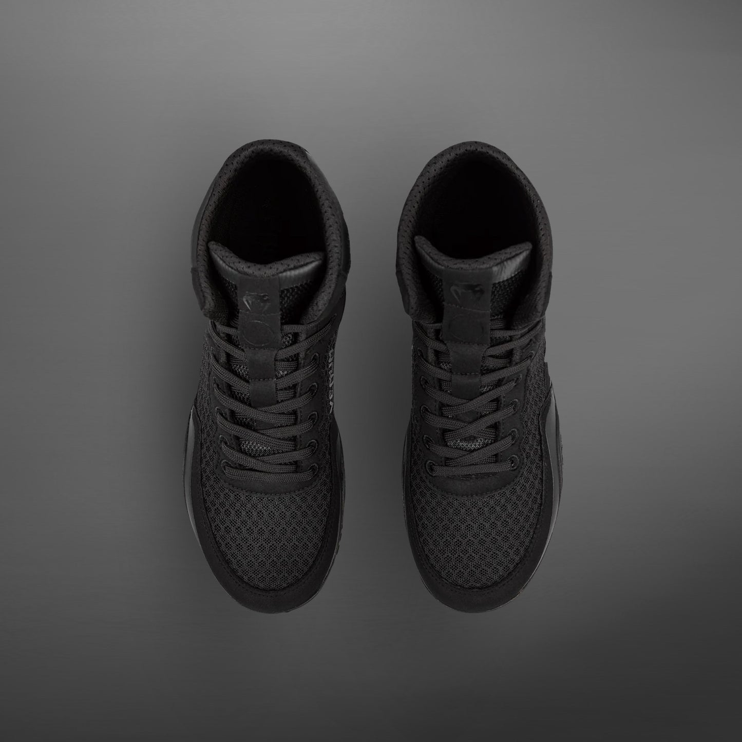 Venum Elite Wrestling Schuhe - Schwarz/Schwarz