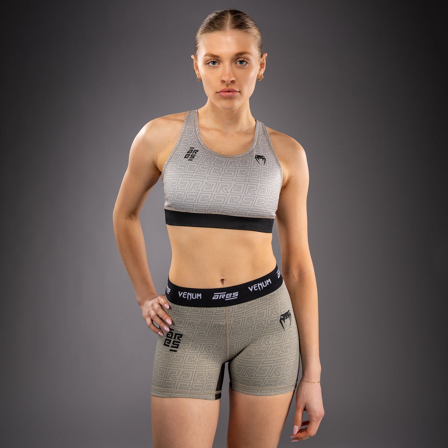 Venum x Ares 2.0 Sport-BH für Damen – Sand
