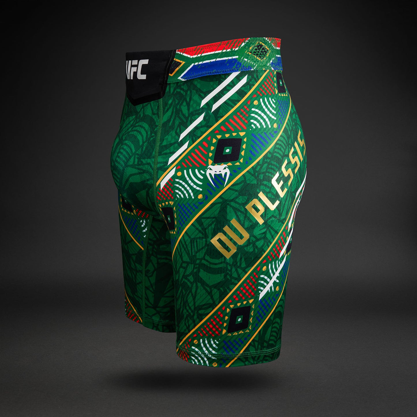 UFC Unrivaled by Venum Dricus Du Plessis Herren Vale Tudo Shorts - Grün