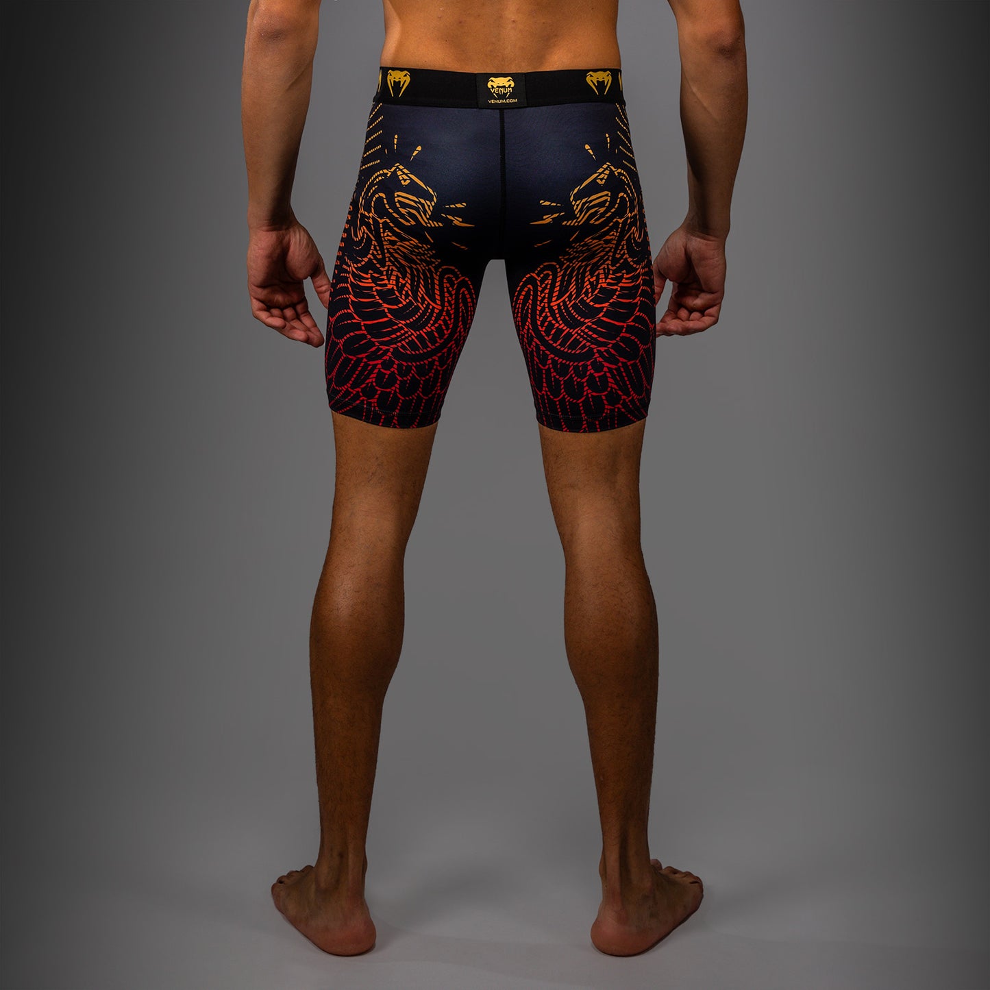 Venum Quetzal Fury Vale Tudo - Schwarz/Fury Rot/Tangerine
