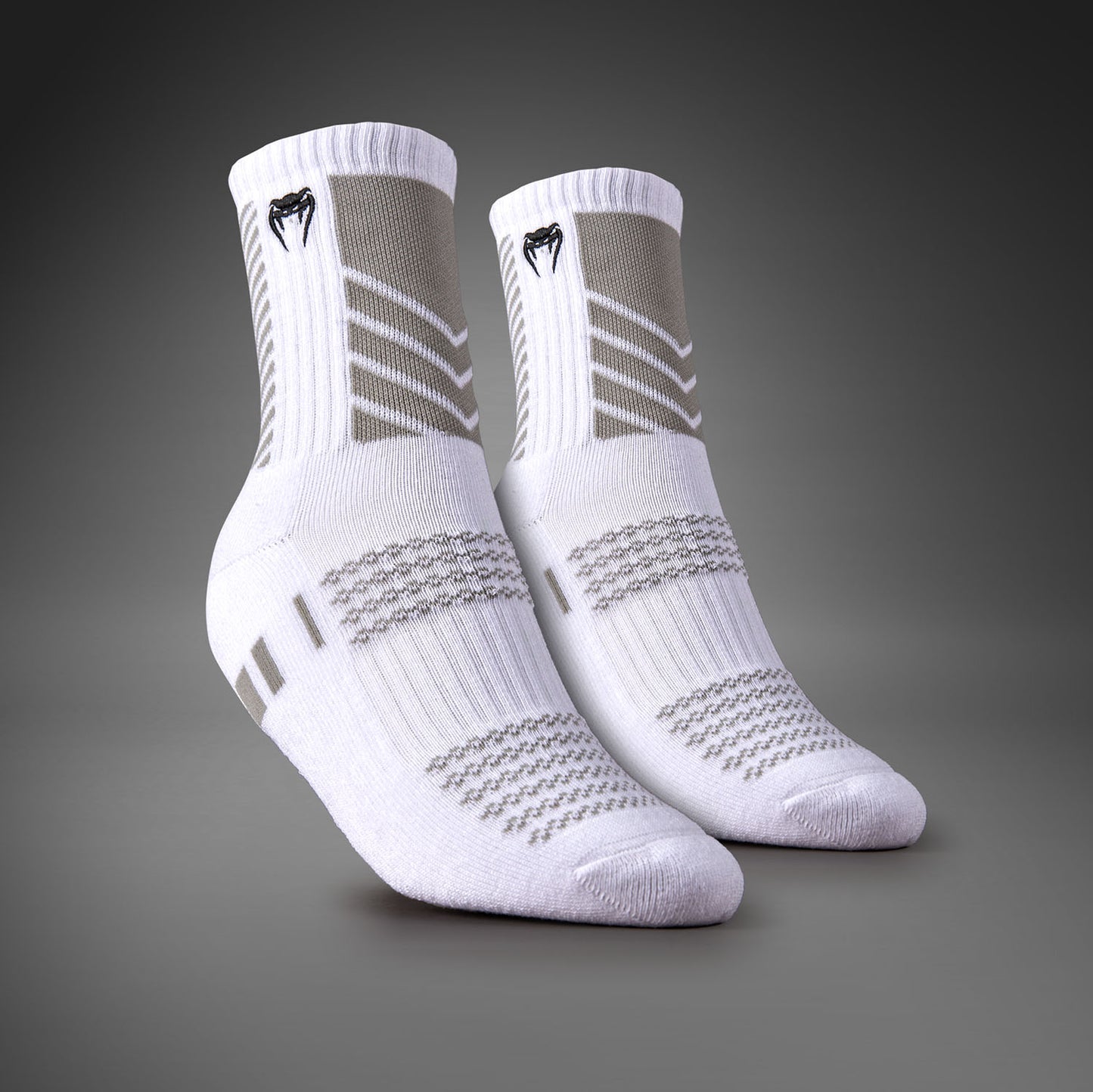 Venum Vector Crew-Socken 3er Pack - Weiß/Grau