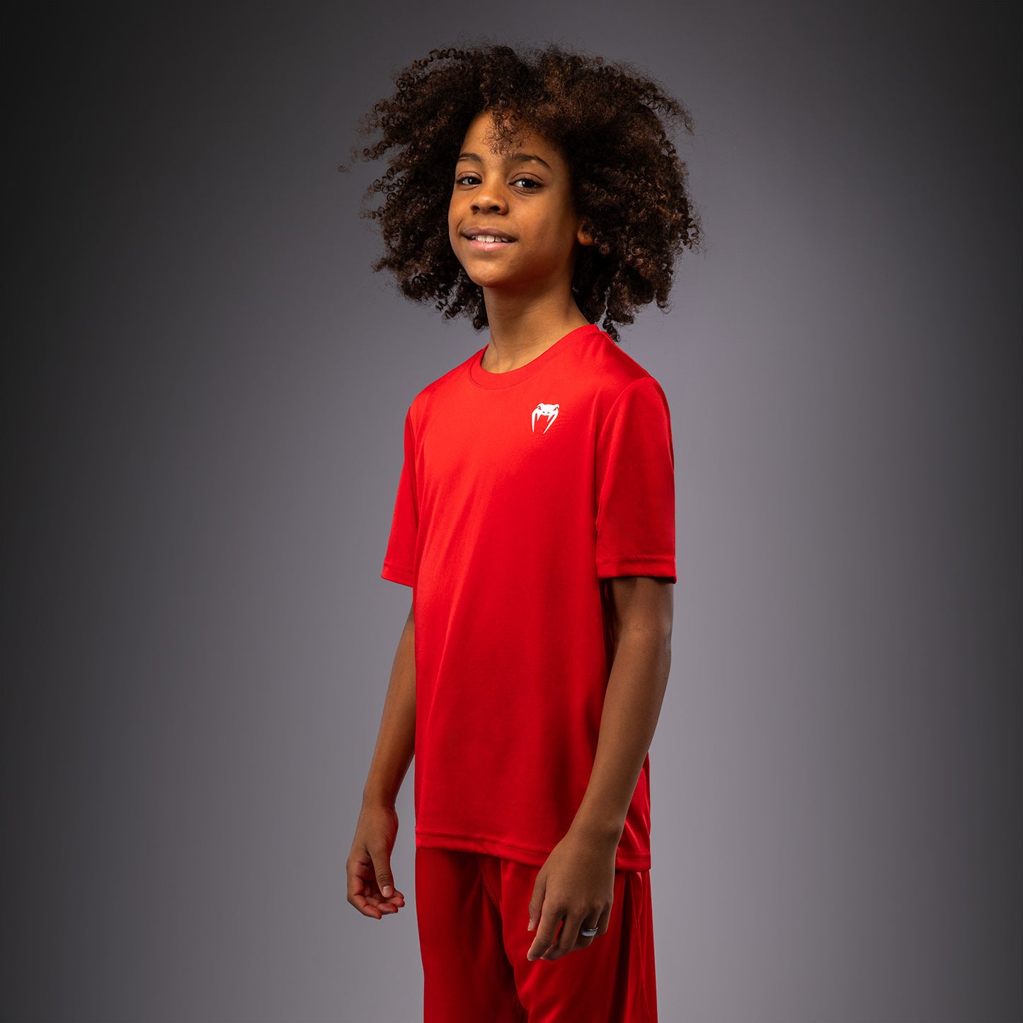 Venum Lineup T-Shirt Kurzarm Für Kinder - Rot/Weiß