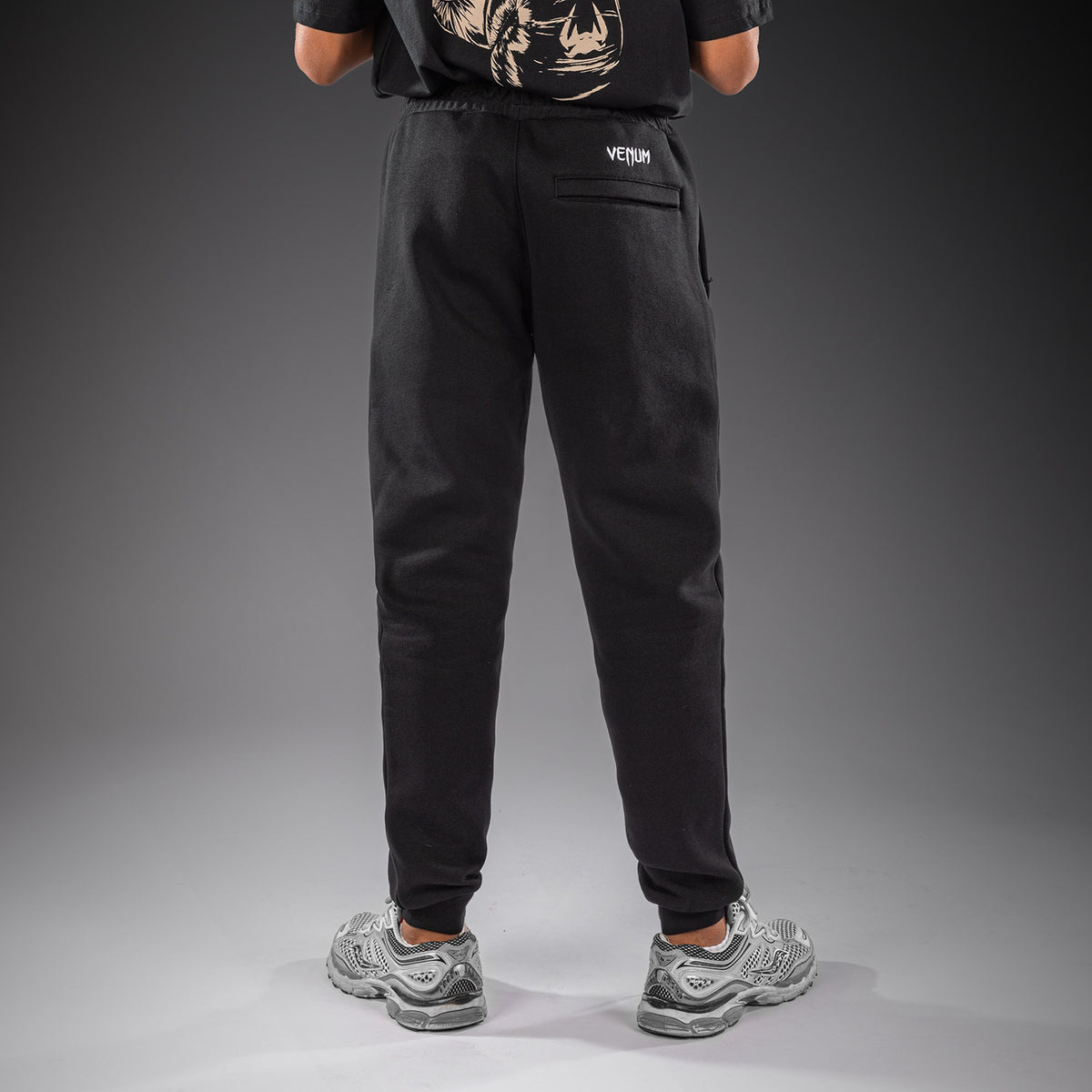 Venum Attack Fleece & Weave Kinder-Jogginghose - Schwarz