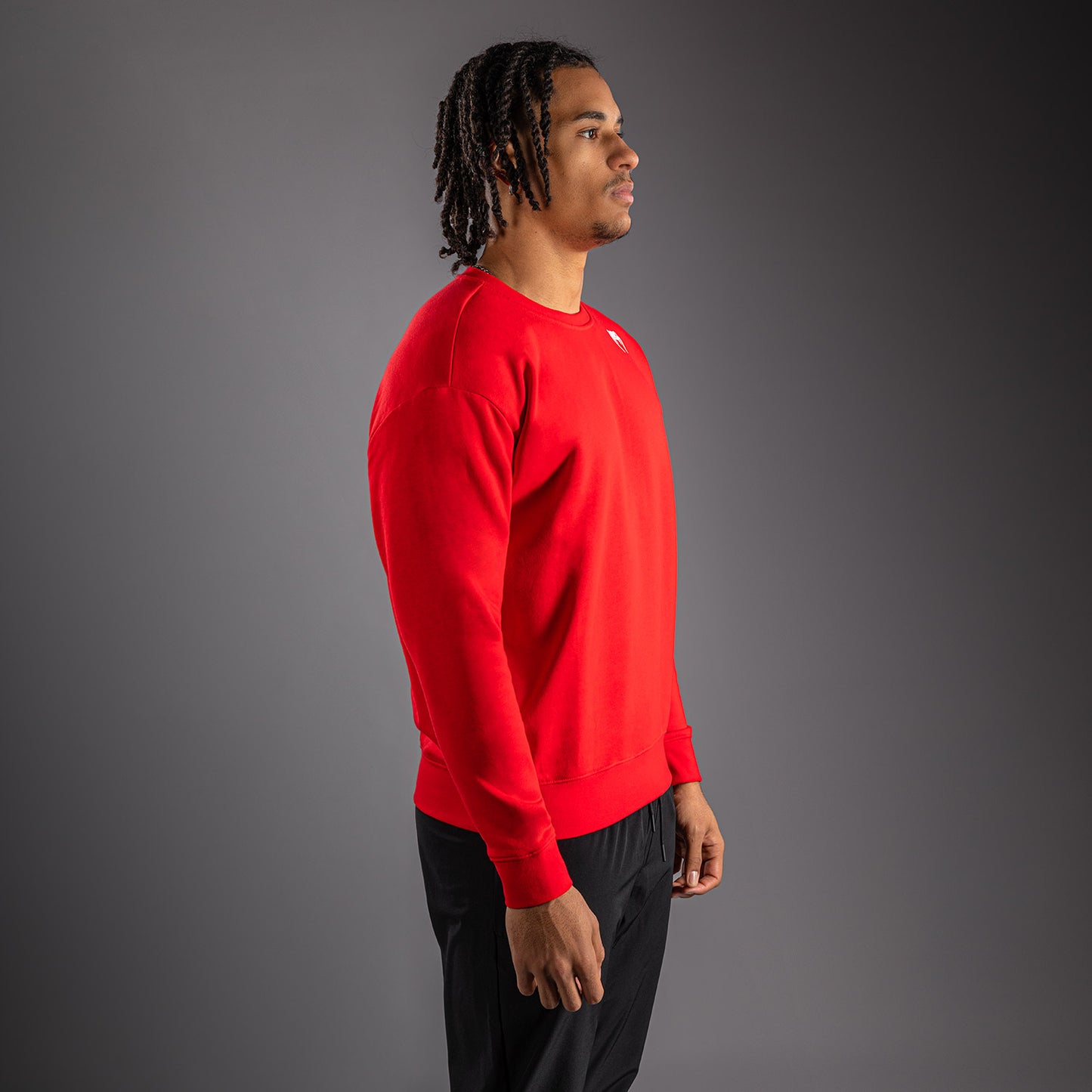 Venum Lineup Fleece Crew - Rot/Weiß
