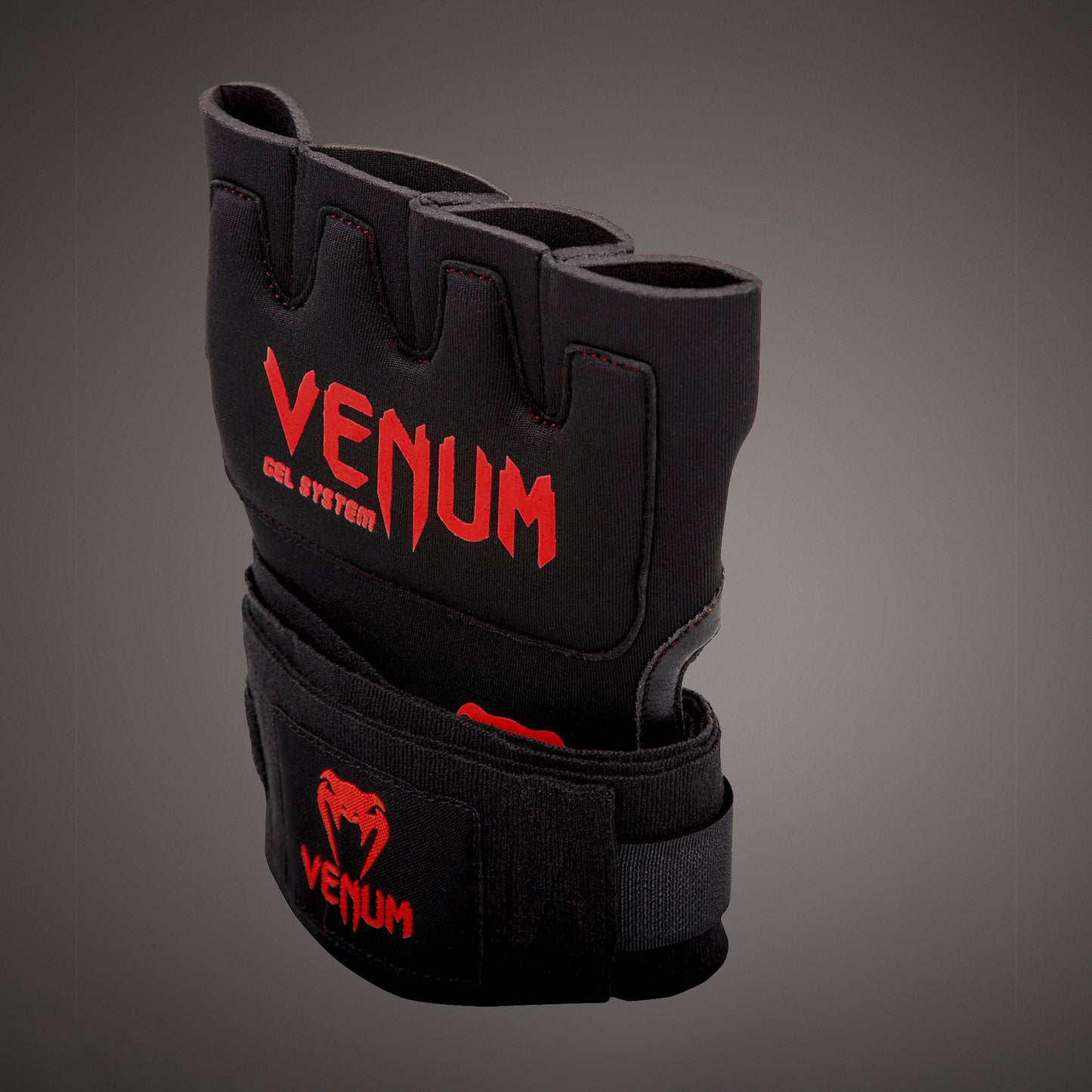 Venum Gel Kontact Handschuh Wraps - Schwarz/Rot