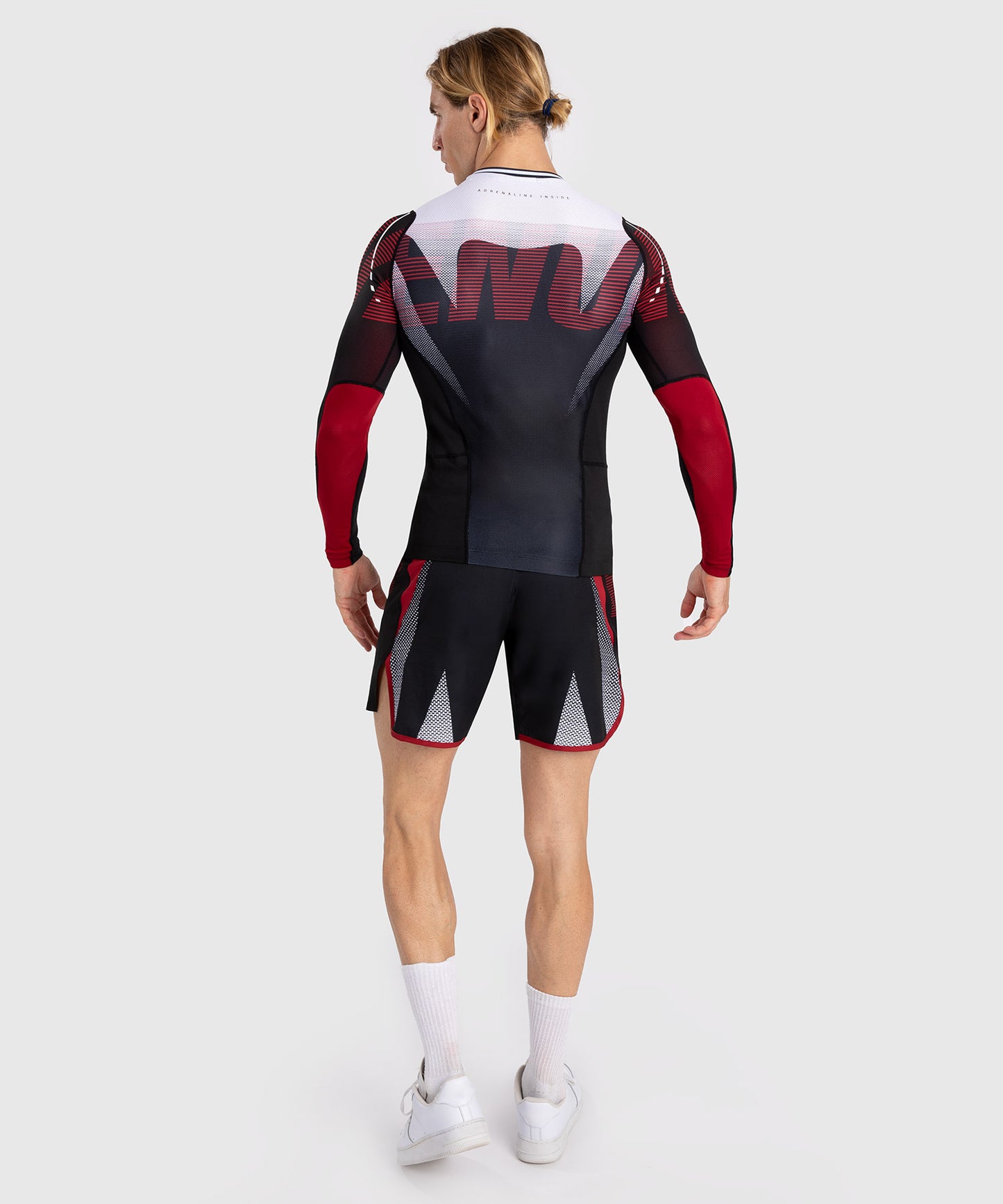 Venum Adrenaline Herren Langarm Rashguard - Red