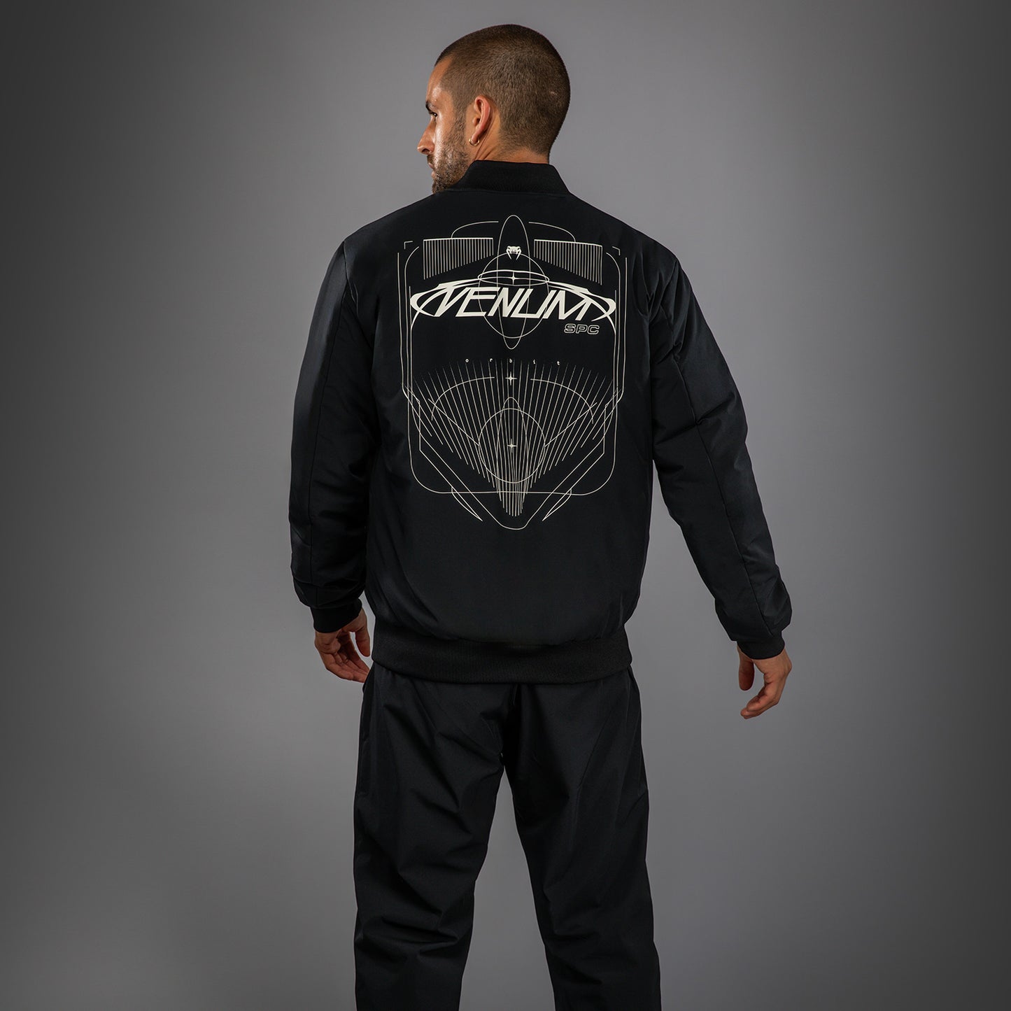 Venum Eclipse Bomberjacke – Schwarz/Ivory