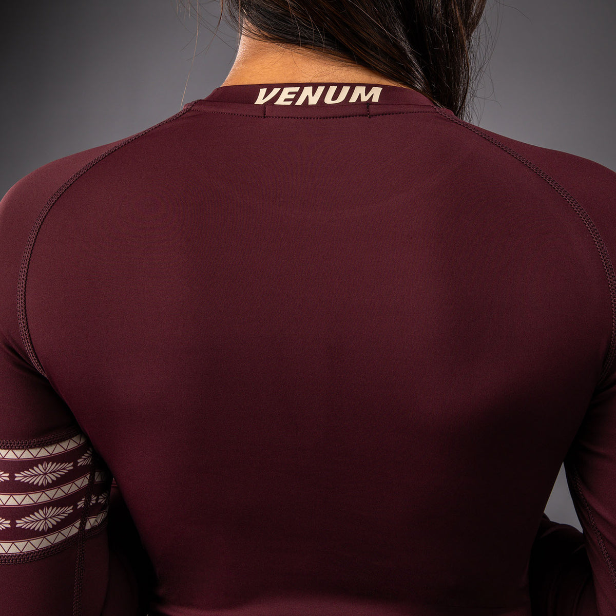 Venum Talisman Langarm Rashguard - Pflaume