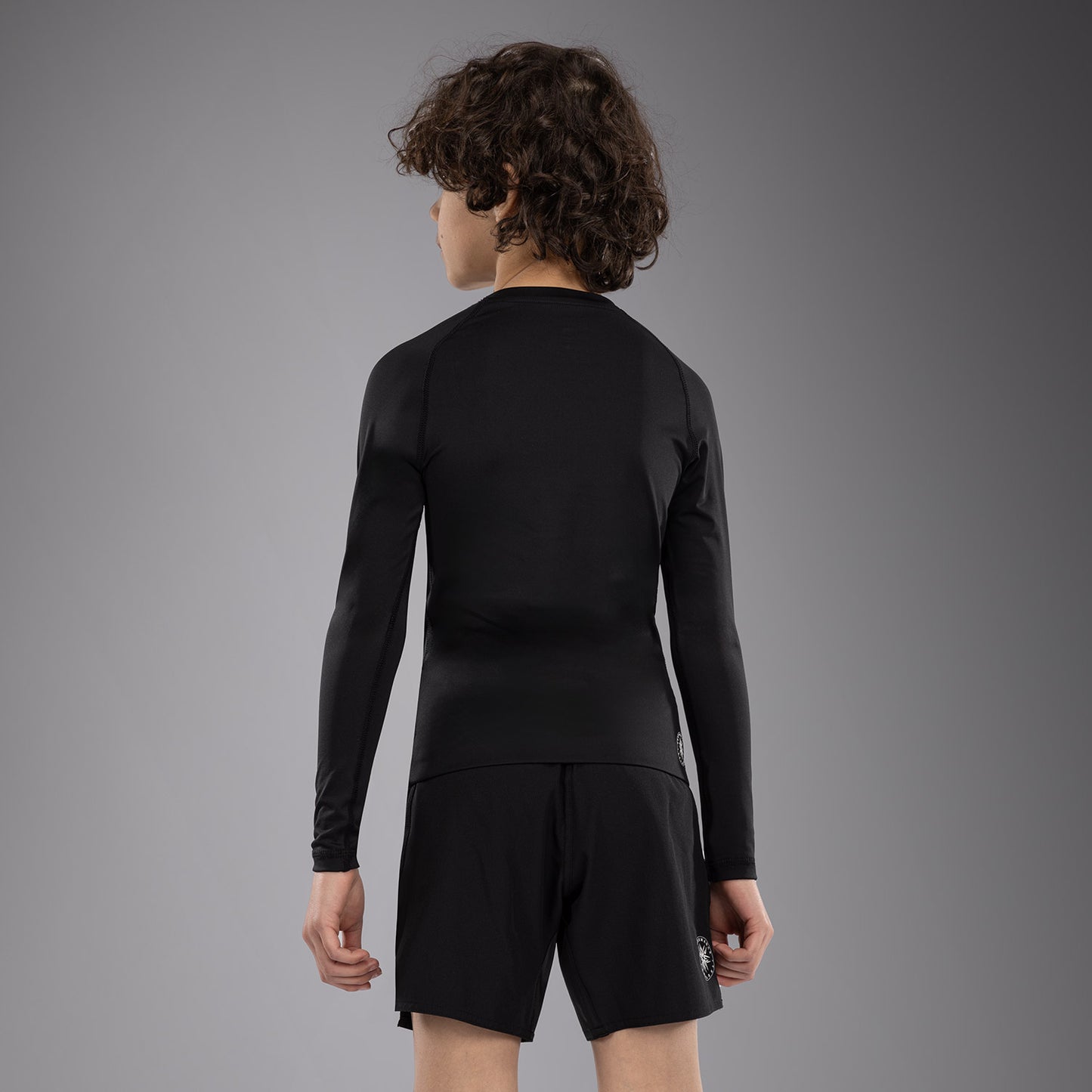 Venum Contender Kinder Rashguards Langarm - Schwarz