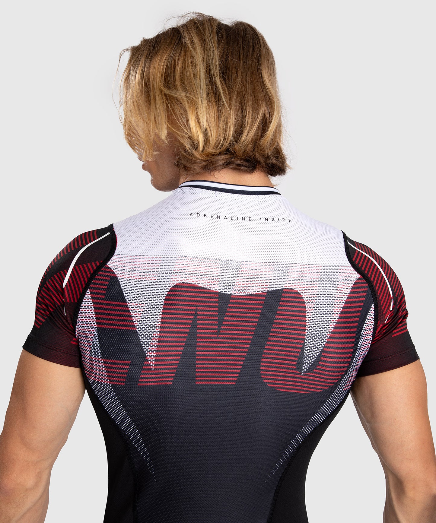 Venum Adrenaline Herren Kurzarm Rashguard - Red