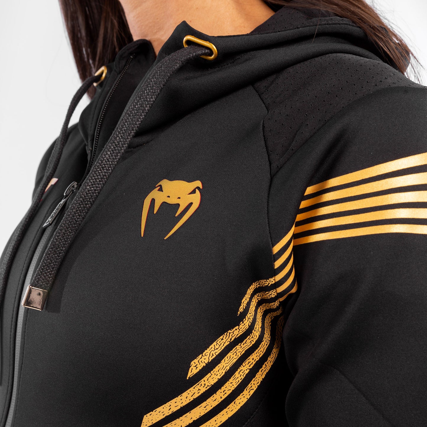 UFC Venum Personalisiert Authentic Fight Night Damen Walkout Hoodie - Champion
