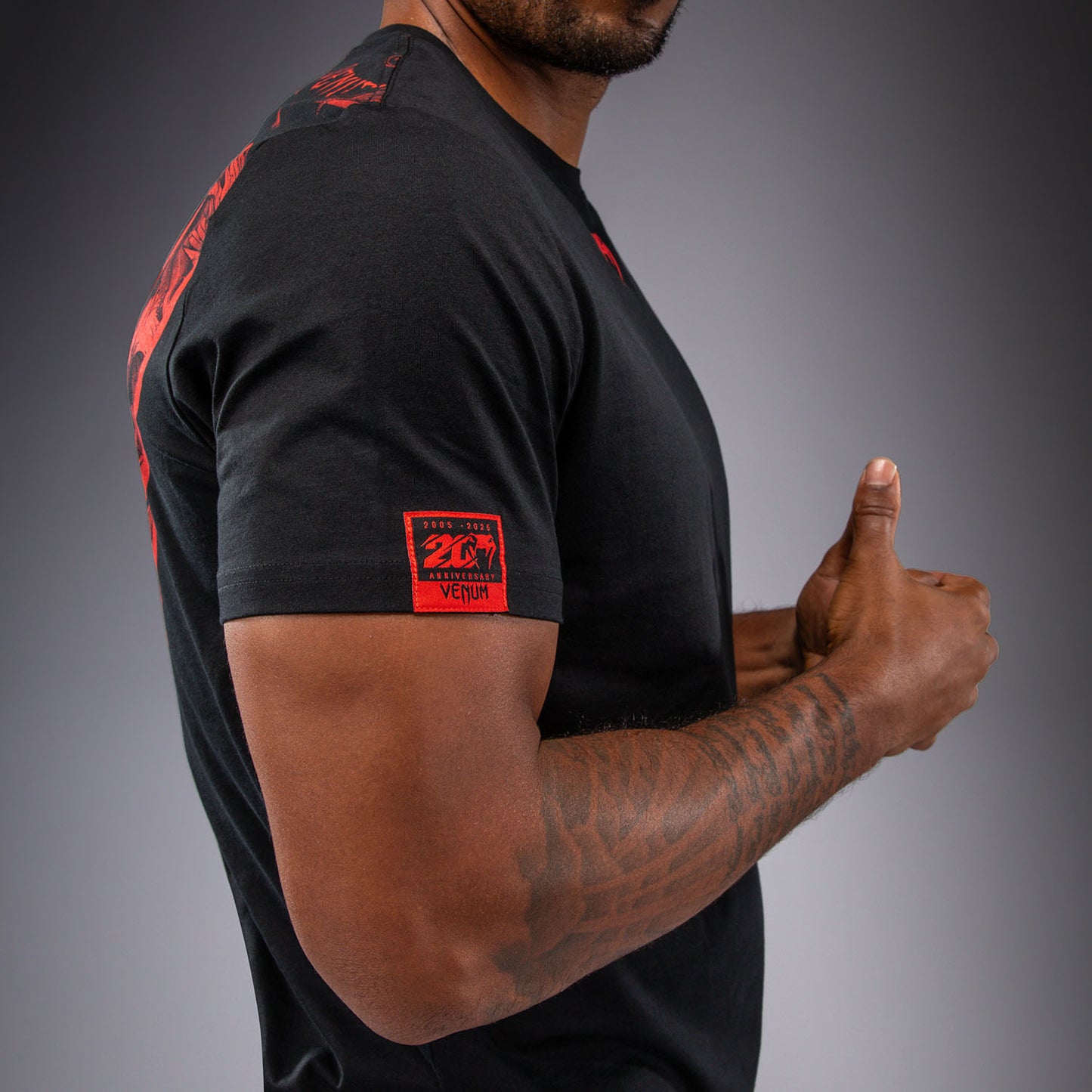 Venum 20th Anniversary T-Shirt - Schwarz/Rot
