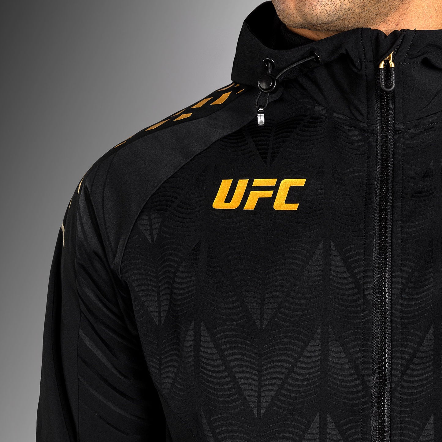 UFC Zenith by Venum Authentic Fight Night Kapuzenjacke Herren Personalisiert - Champion