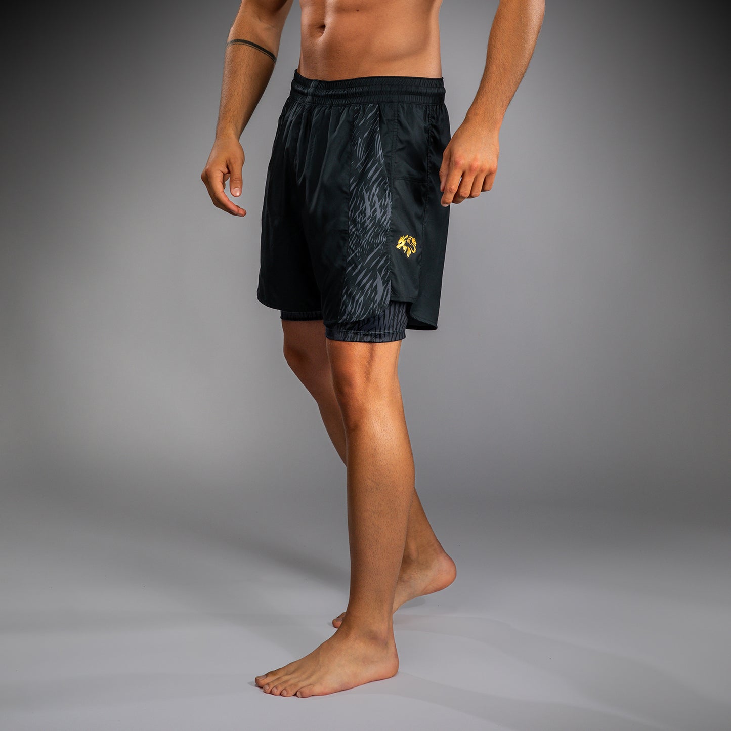 Venum x Chimaev Trainingsshorts - Schwarz/Grau