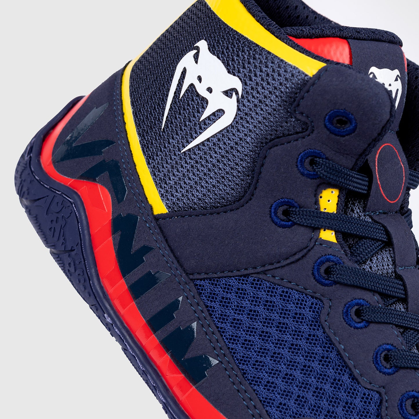 Venum Elite Wrestling Schuhe - Blau/Gelb