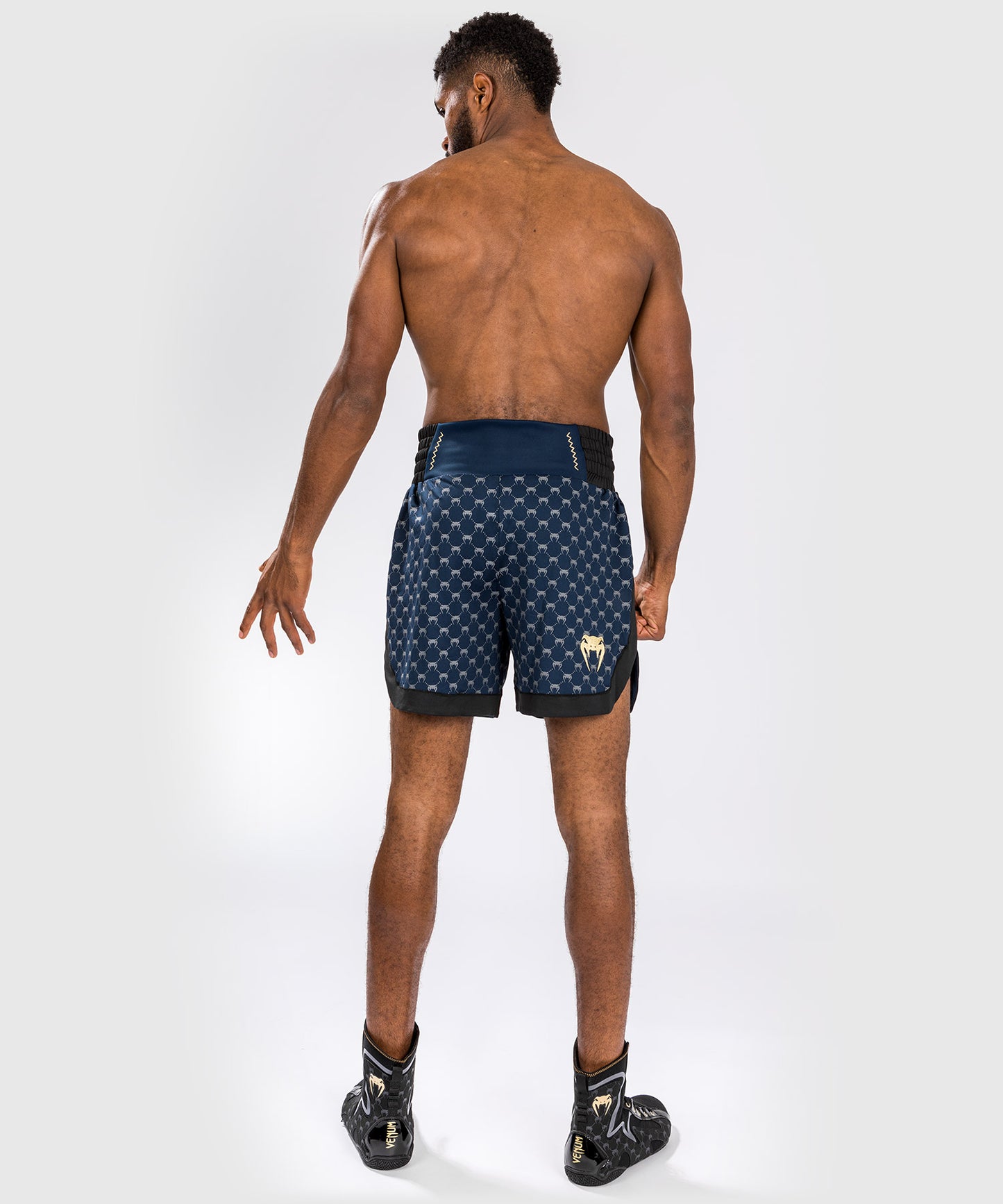 Venum Monogram Boxershorts - Schwarz/Marineblau