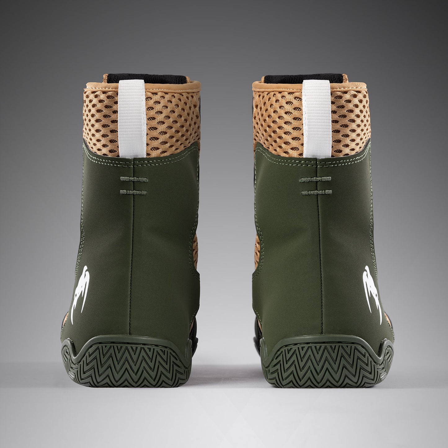 Venum Contender Boxschuhe - Militärgrün/Sand