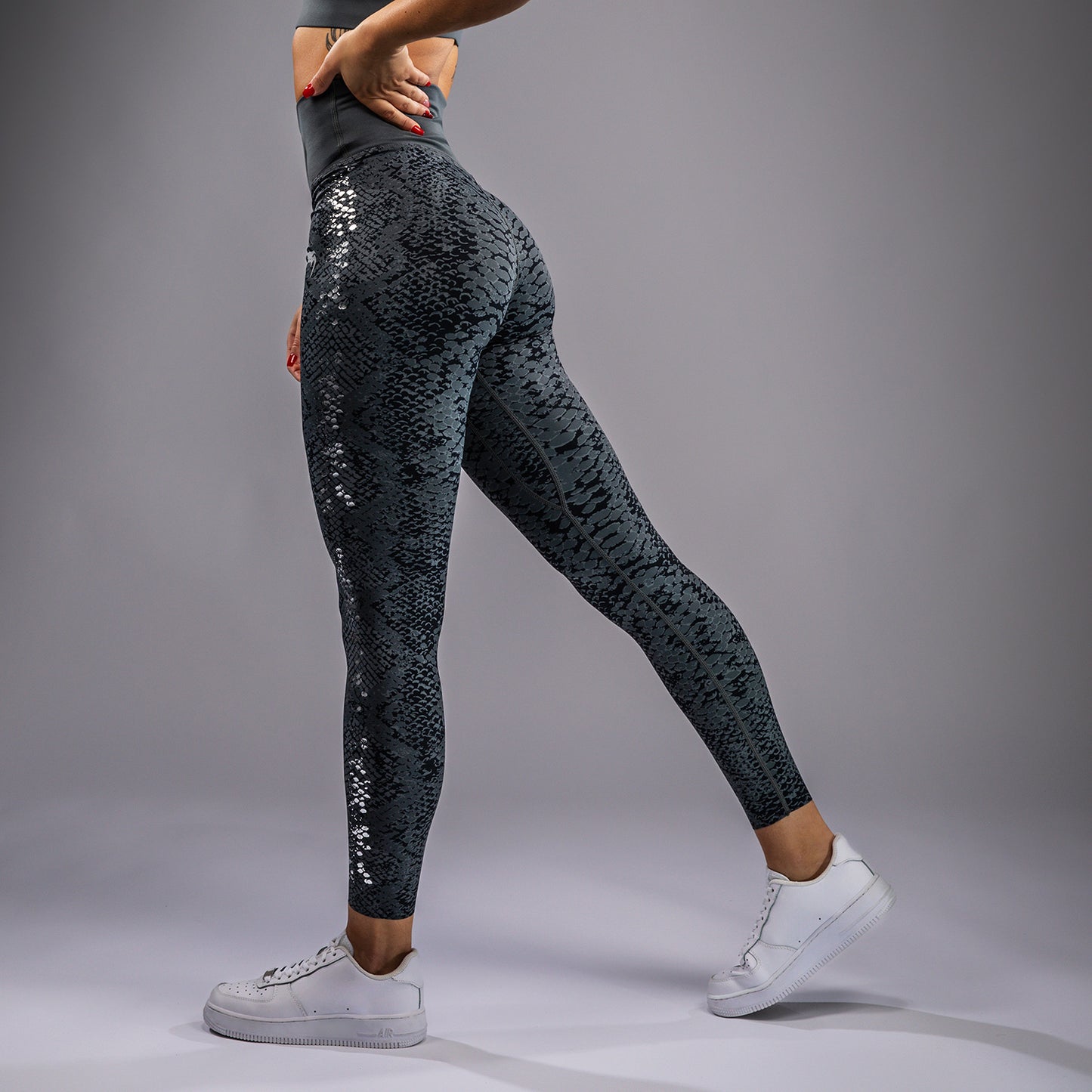 Venum Amazonia Frauen Leggings - Dunkelgrau