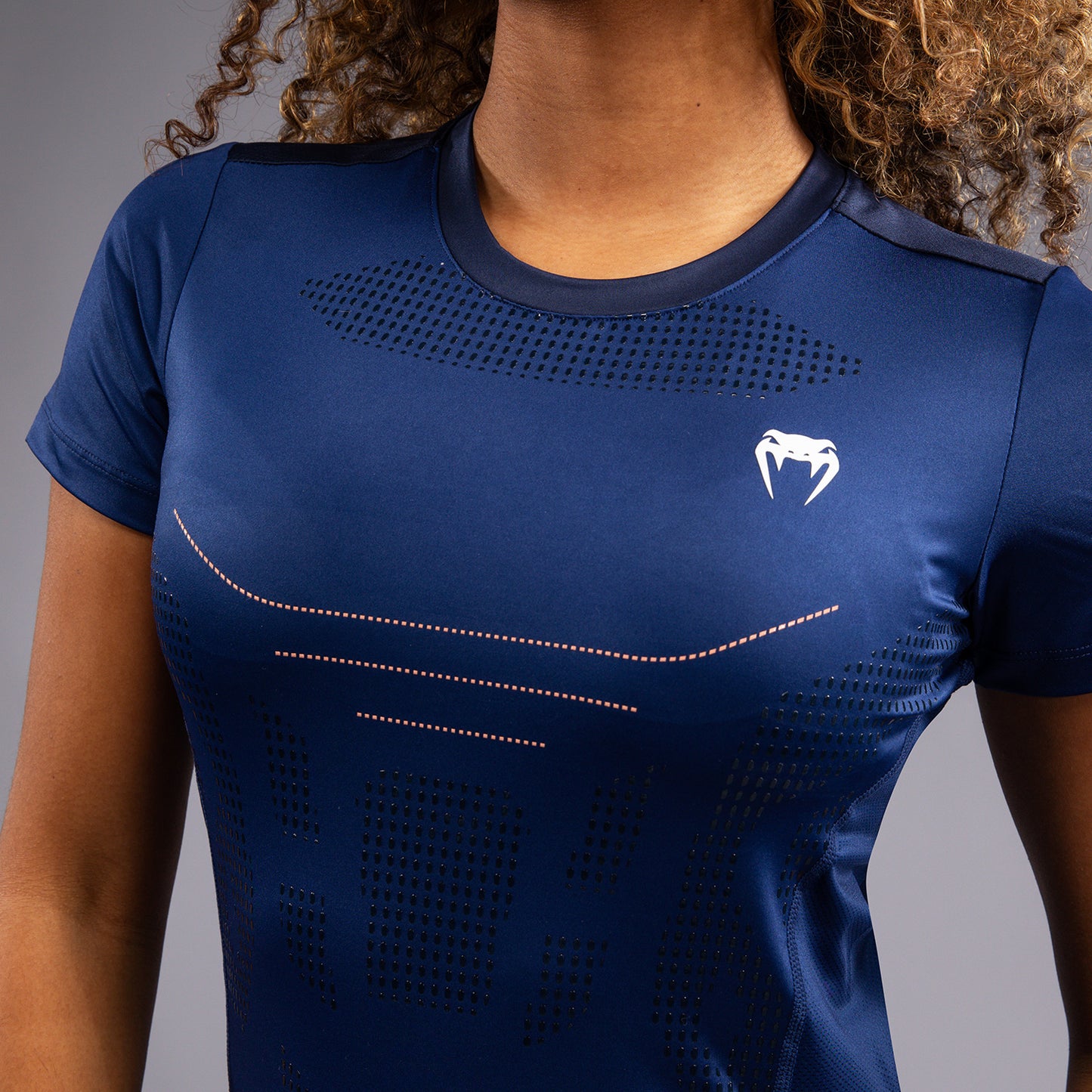 Venum Technical 3.0 Damen Dry Tech T-Shirt - Nachtblau