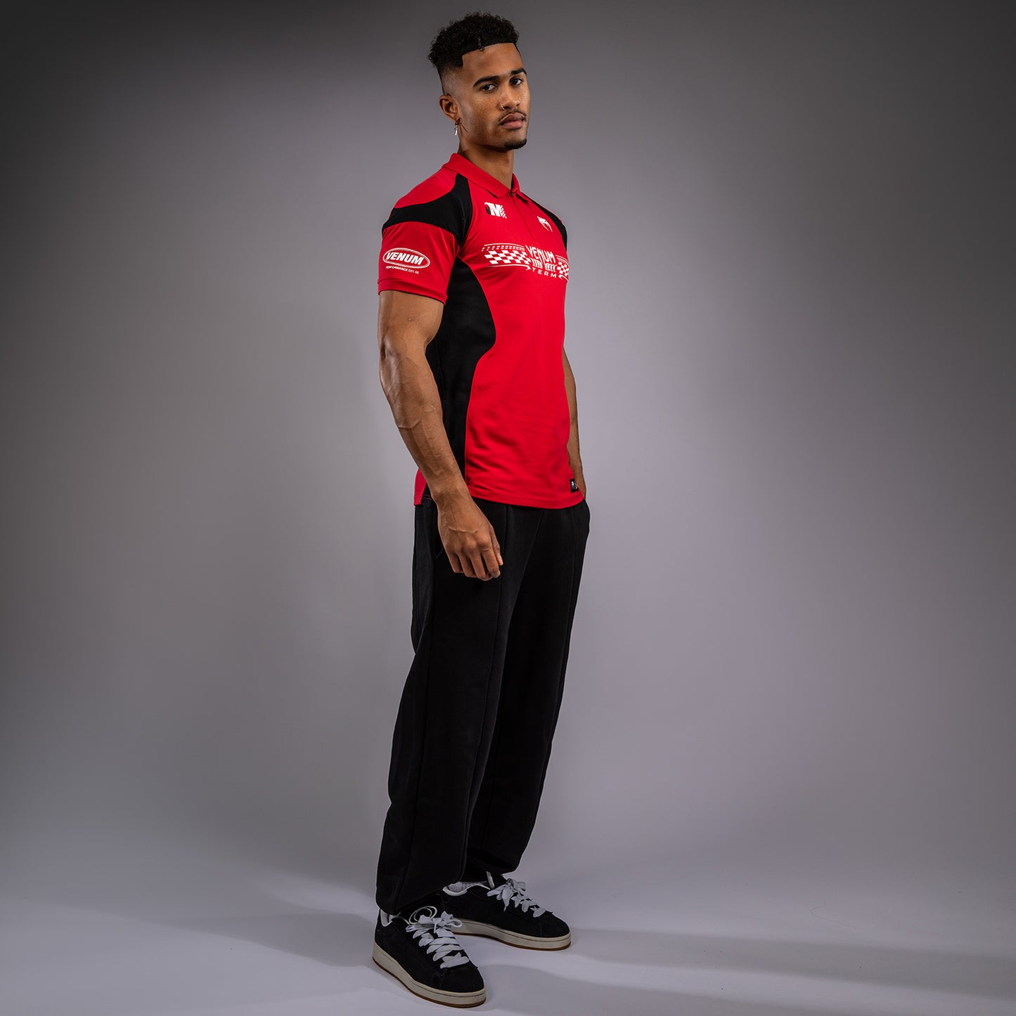 Venum Motorsport Baumwoll-Polo - Rennrot