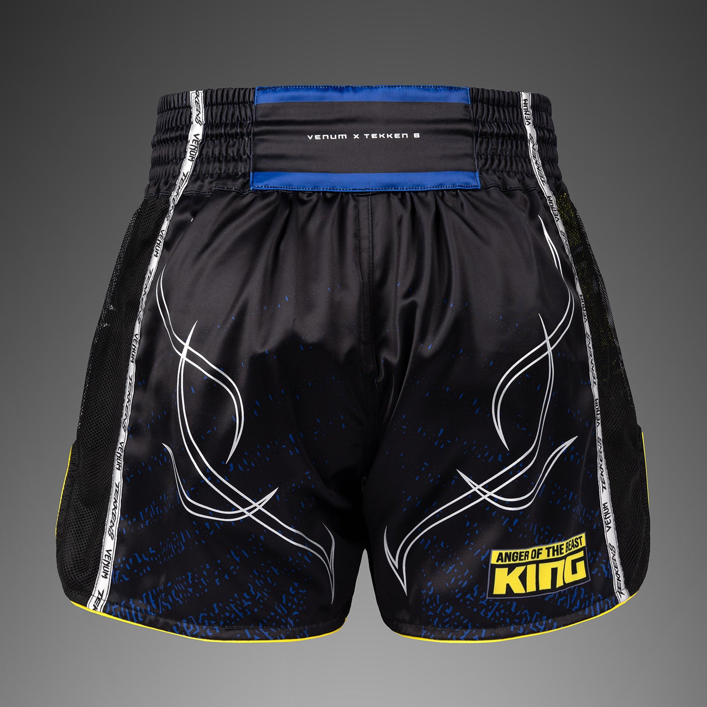 Venum x TEKKEN 8 Muay‑Thai‑Shorts - King - Schwarz/Gelb