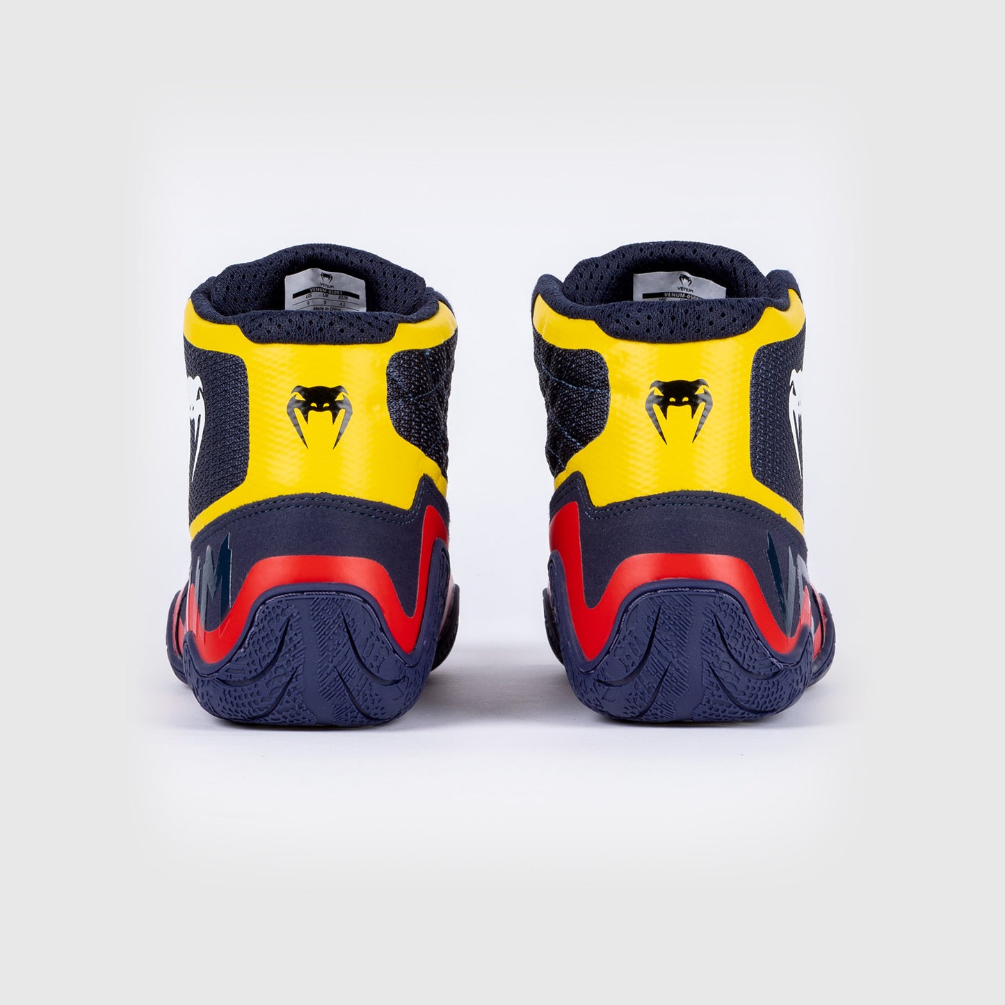 Venum Elite Wrestling Schuhe - Blau/Gelb