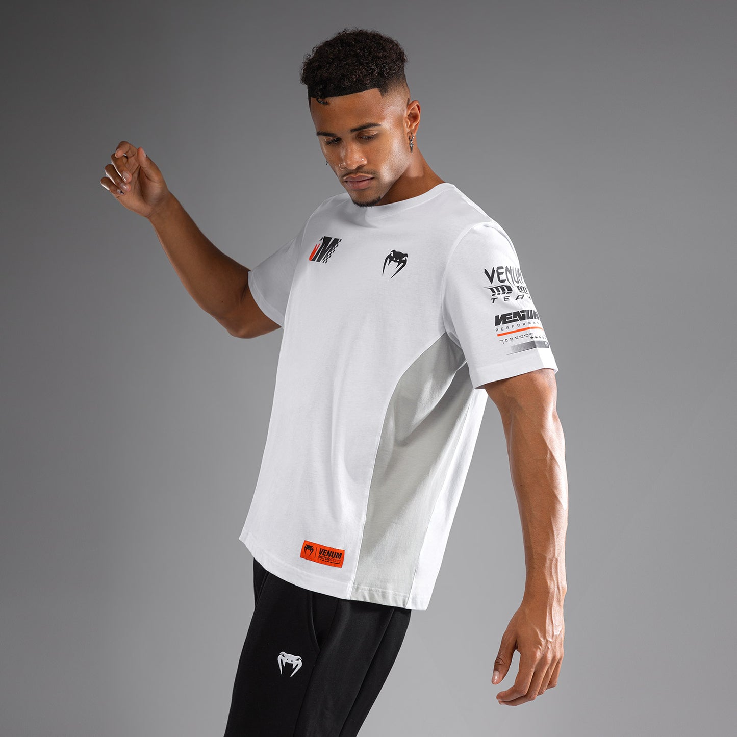Venum Motorsport T-Shirt - Schnee Weiß