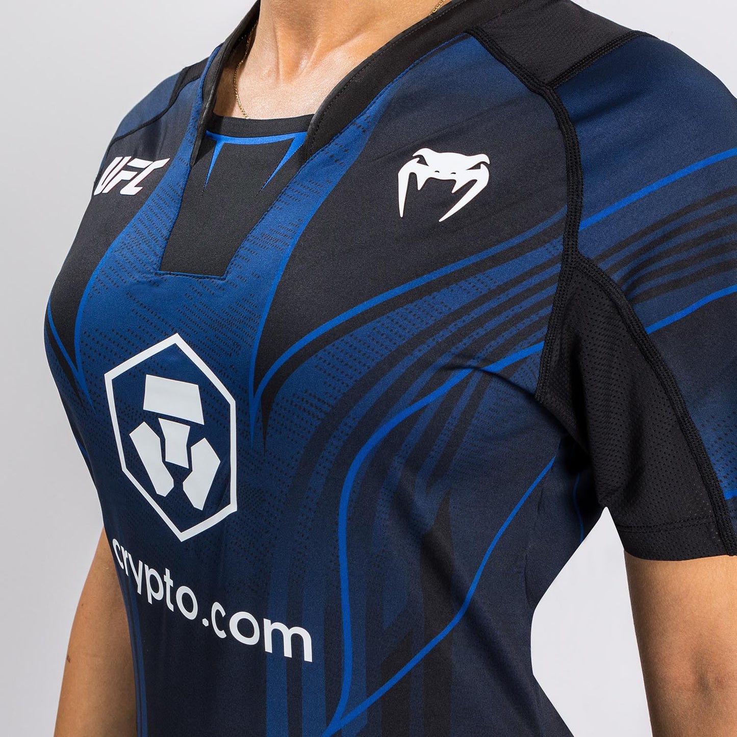 UFC Venum Authentic Fight Night 2.0 Walkout-Trikot für Frauen – Midnight Edition