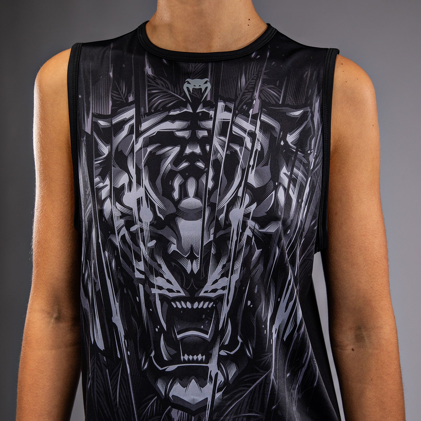 Venum Tiger Damen Tanktop - Schwarz/Silber