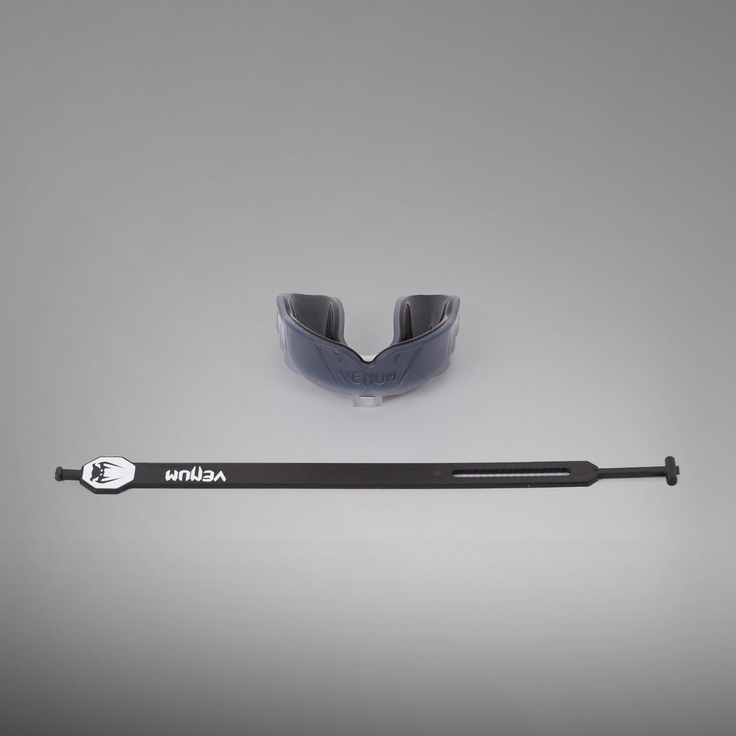 Venum Challenger Mundschutz Mit Riemen/Ohne Riemen - Schwarz Transparent
