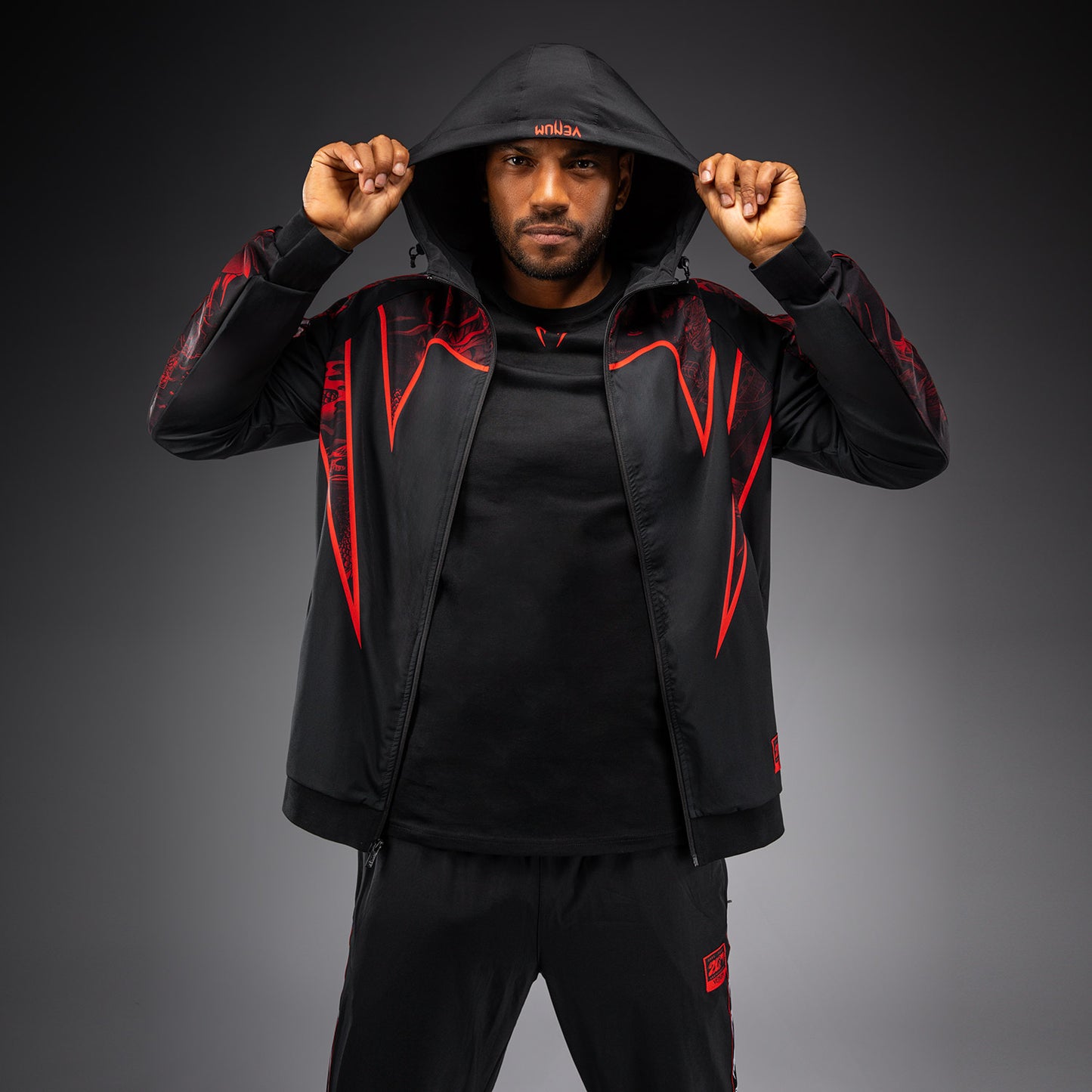 Venum 20th Anniversary Trainingsjacke - Schwarz/Rot
