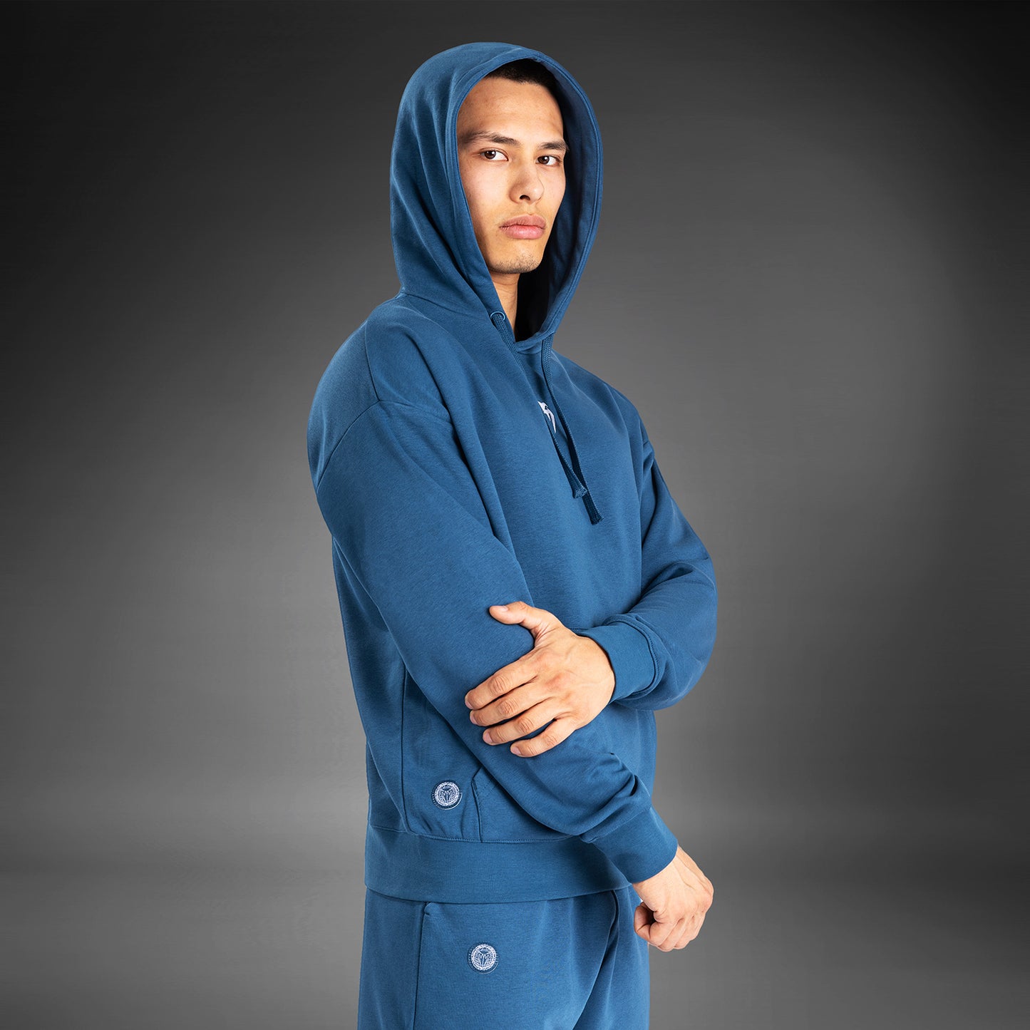Venum Vortex XL Herren Kapuzenpullover - Marineblau
