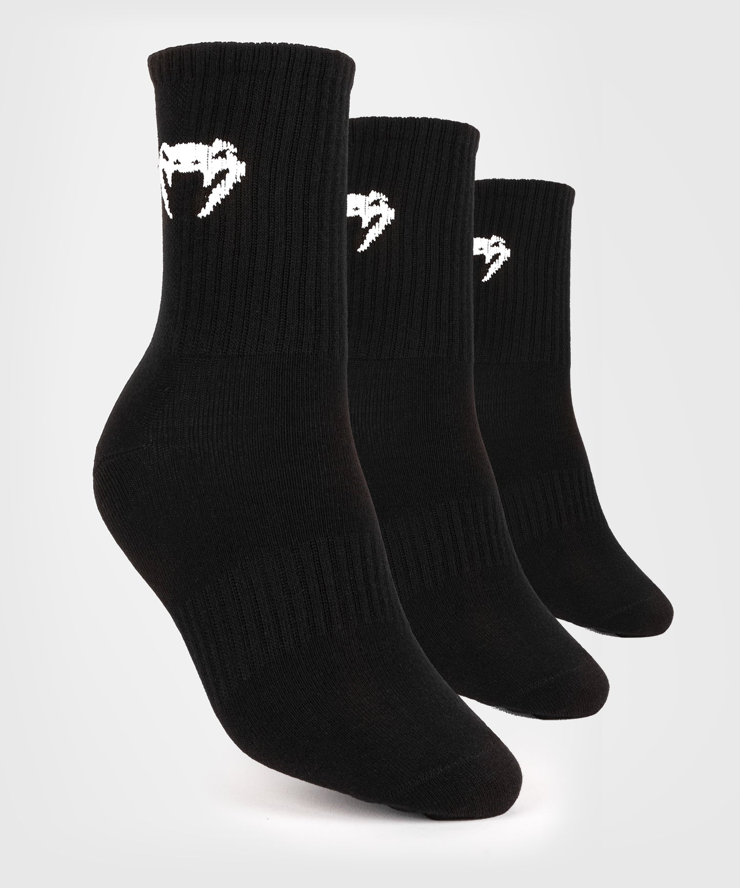 Venum Classic Socken - 3er Set - Schwarz/Weiß