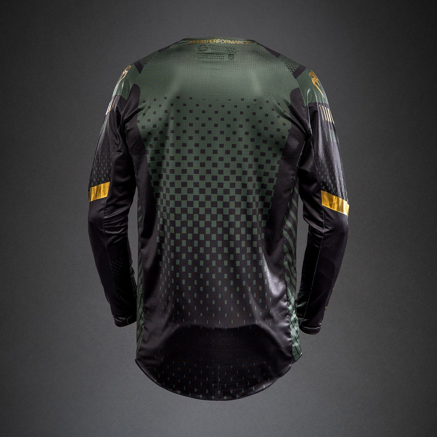 Venum MX Challenger Motorsports-Trikot - Schwarz/Grün/Gold