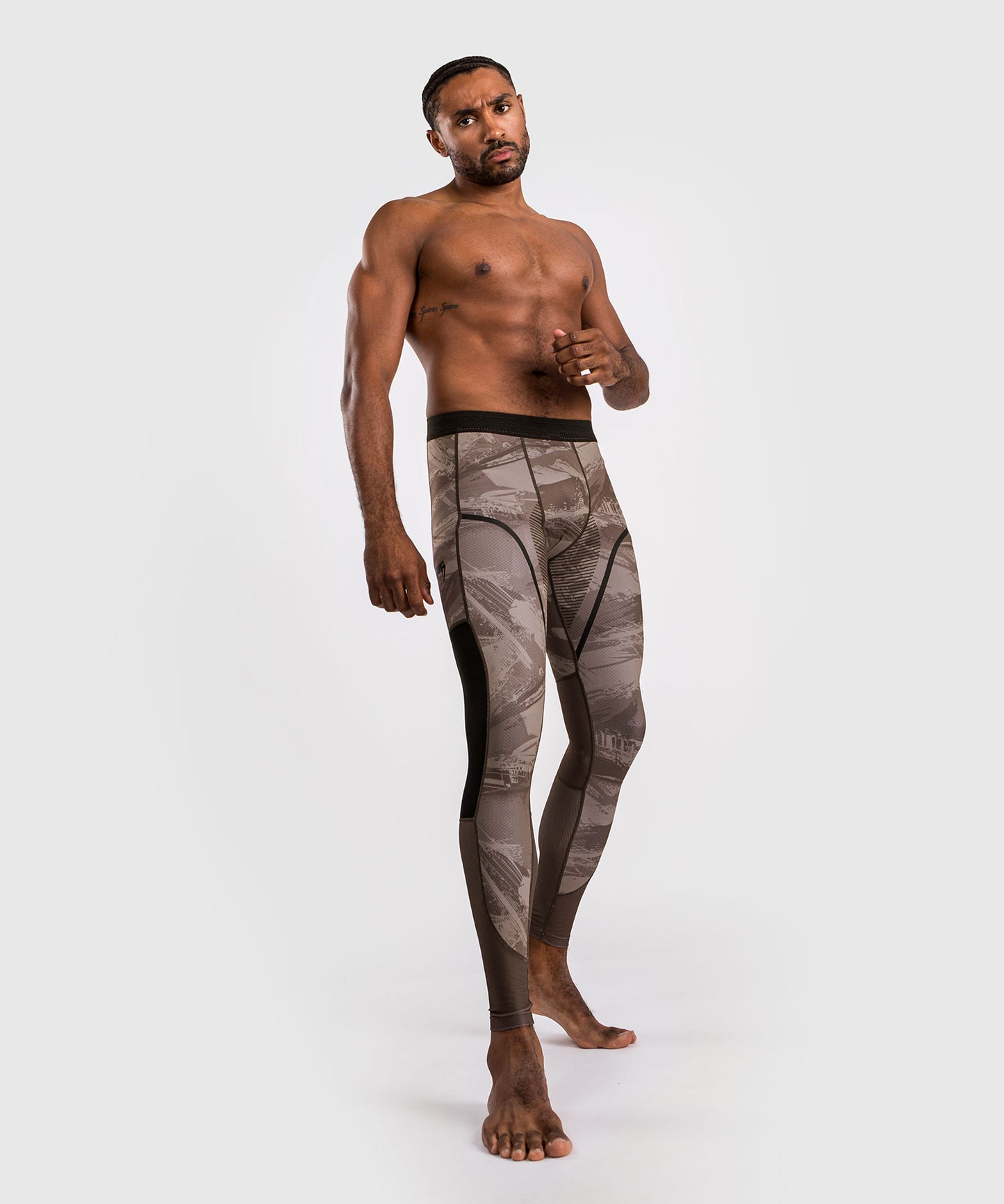 Venum Electron 3.0 Kompressionshosen - Sand