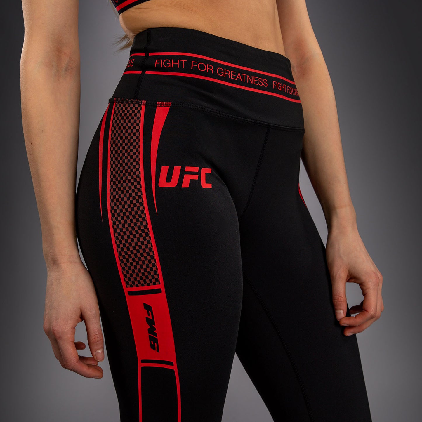Venum UFC Unity by Venum Authentic Fight Week Damen Funktions-Kompressionshose - Schwarz