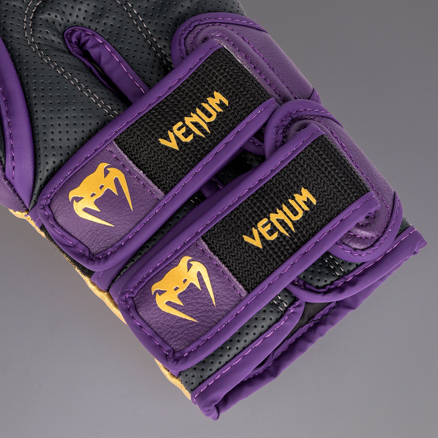 Venum Reverso Boxhandschuhe - Dunkellila/Gold