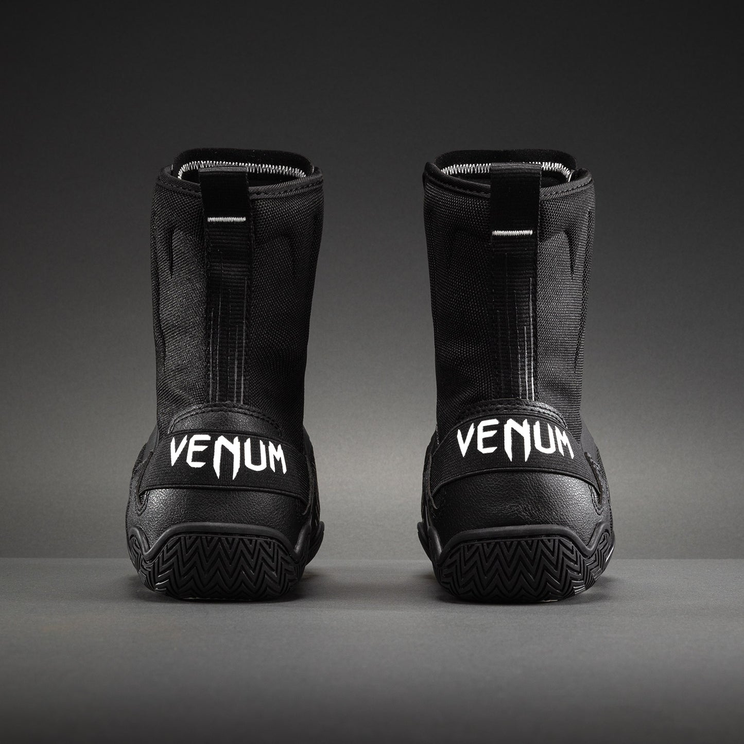 Venum Elite Neo Boxschuhe – Schwarz/Weiß