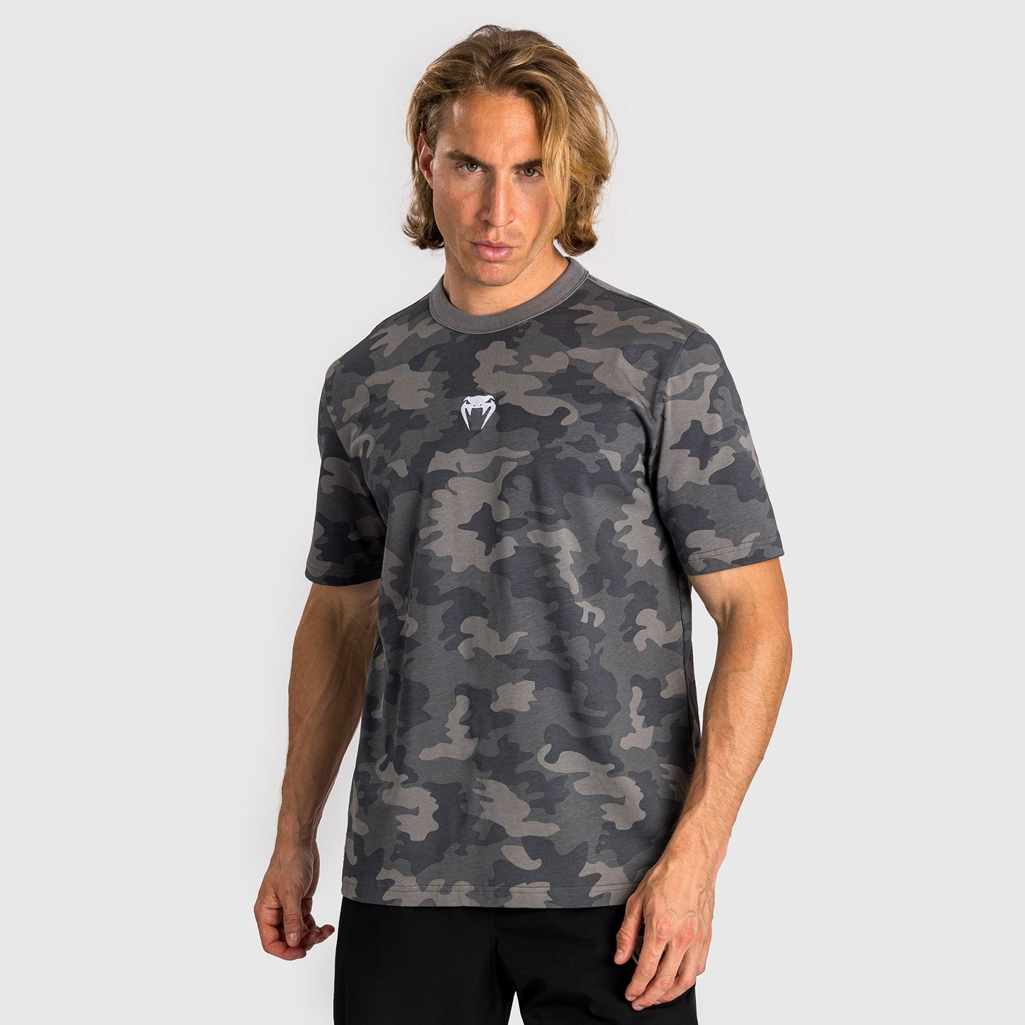 Venum Vortex XL Herren T-Shirt - Anthrazit Camo