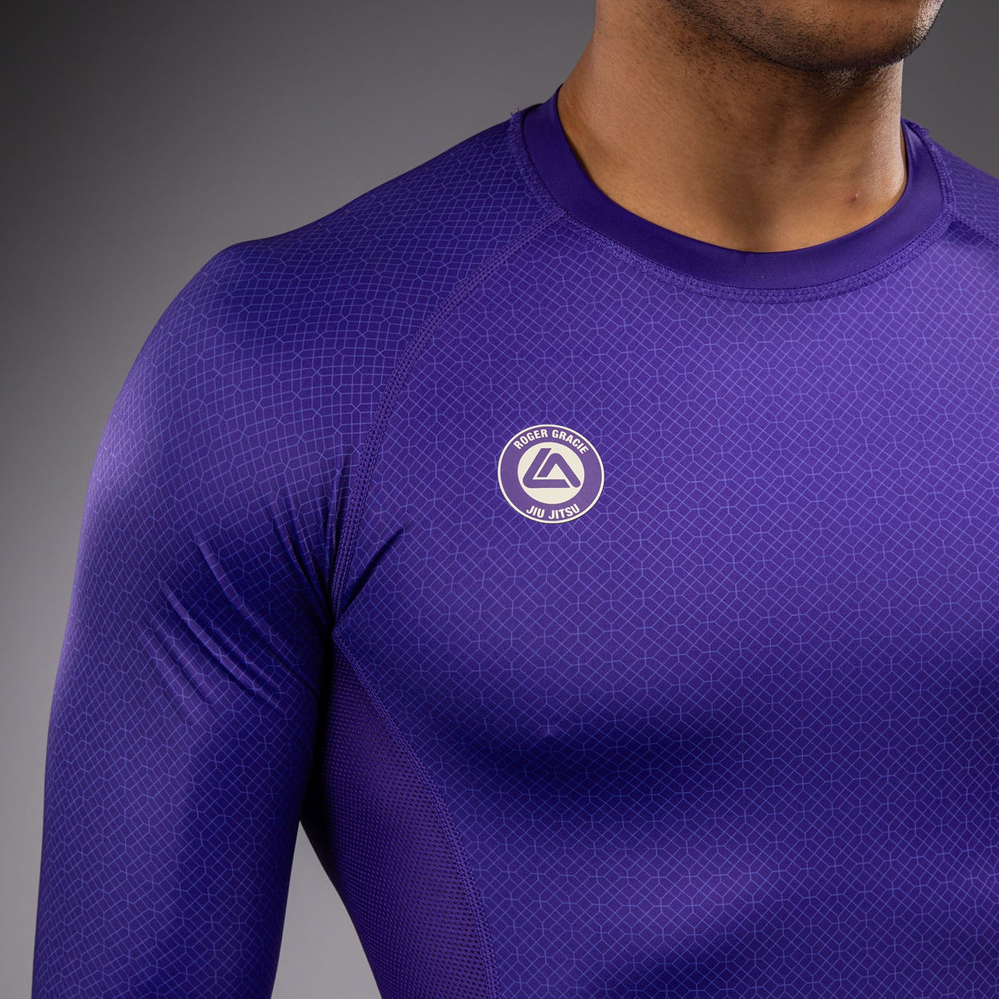 Venum x Roger Gracie Academy Langarm Rashguard - Lila