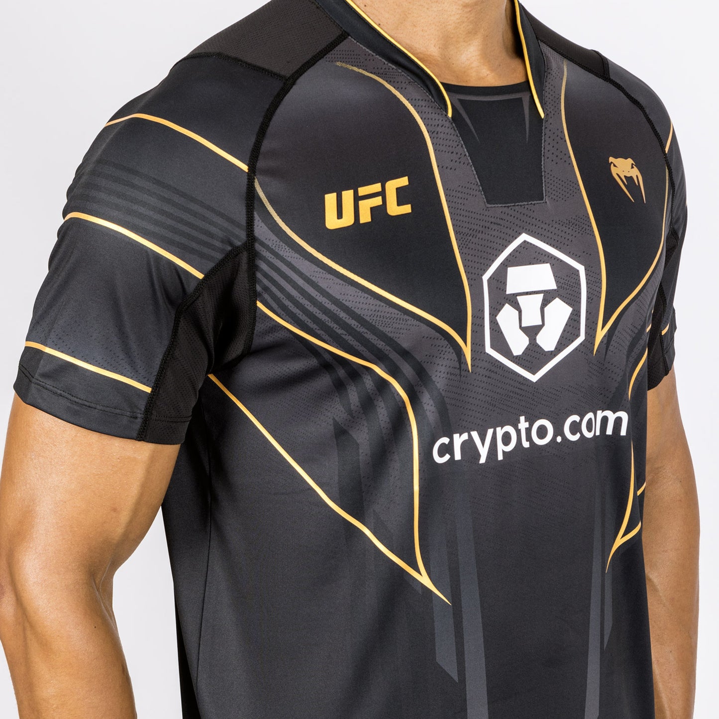 UFC Venum Personalisierte Authentische Fight Night 2.0 Herren Walkout Jersey - Champion