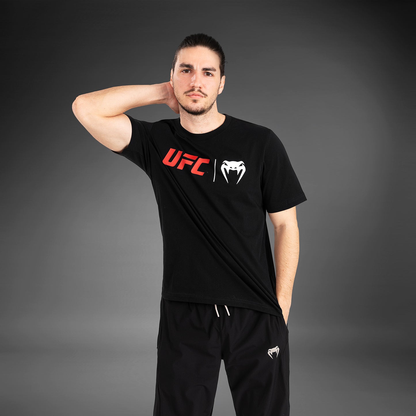 UFC Venum Classic T-Shirt - Schwarz/Rot