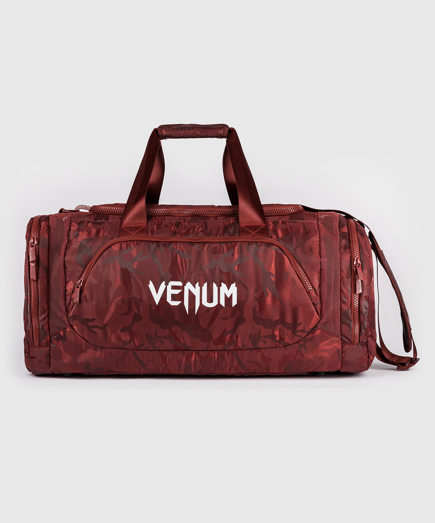 Venum Trainer Lite Sports Bags - Camo/Burgundy