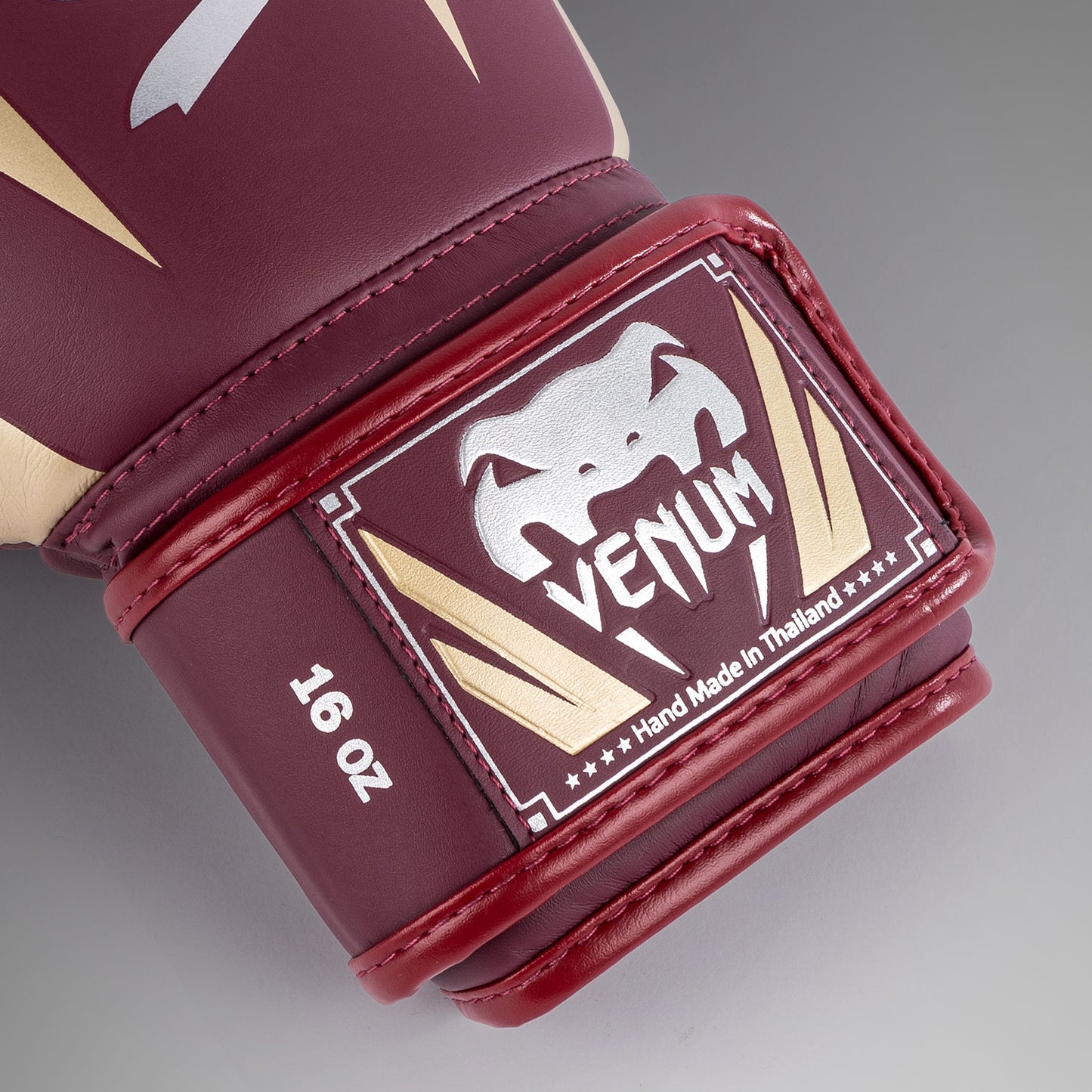 Venum Elite Boxhandschuhe - Burgund/Gold