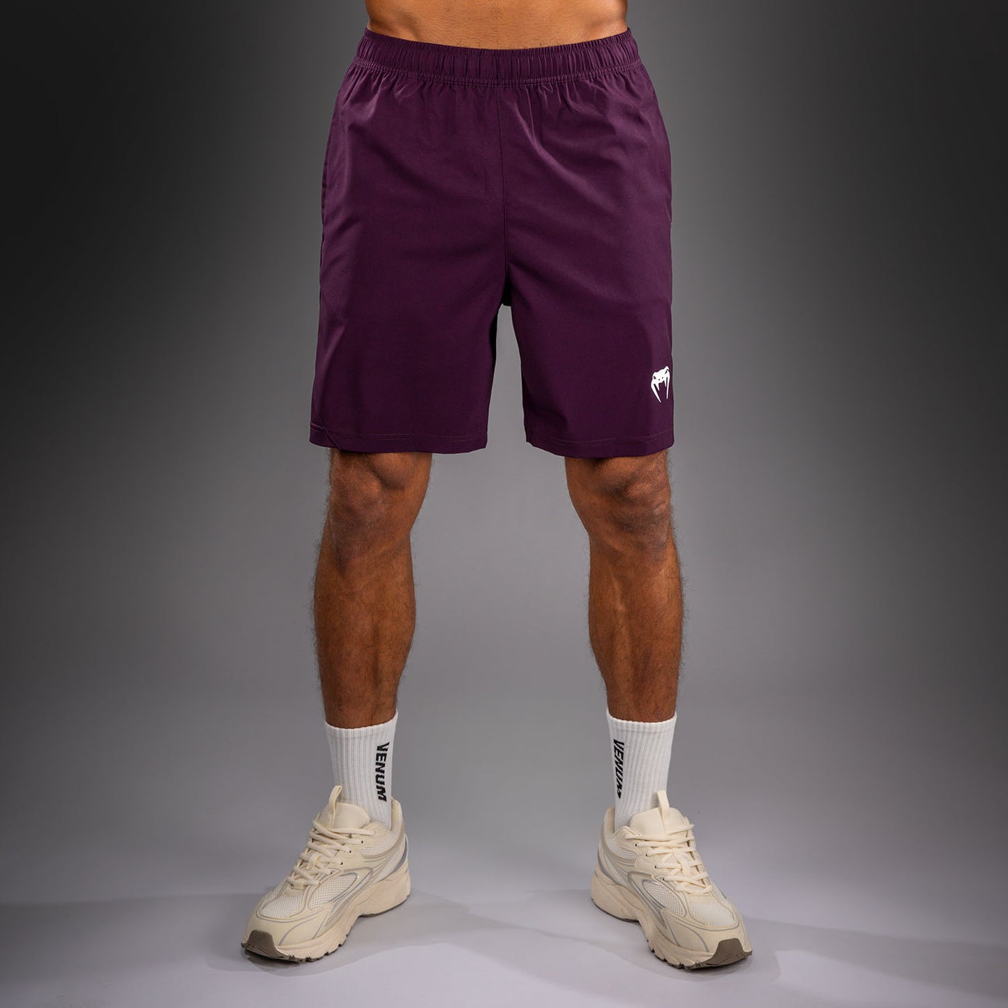 Venum Contender Trainingsshorts - Dunkelviolett/Weiß
