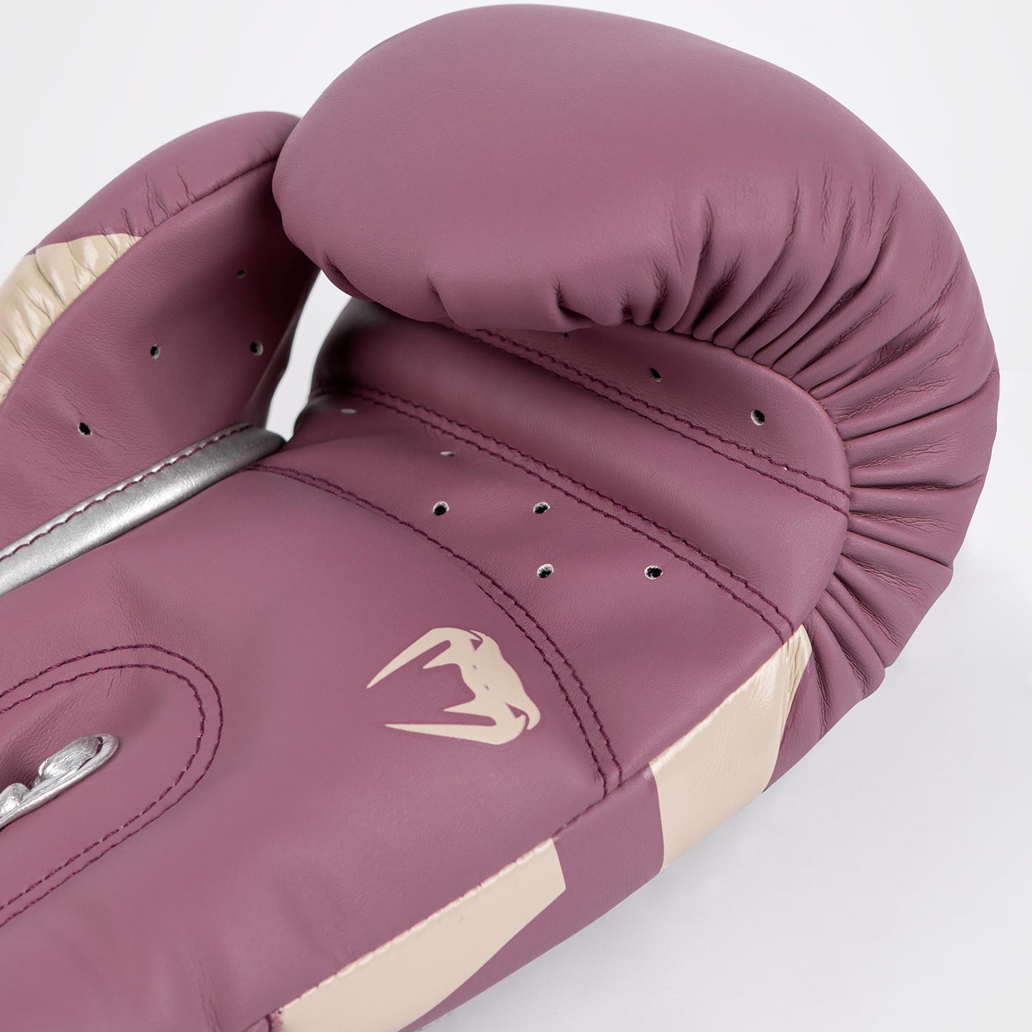 Venum x Kaz Boxhandschuhe – Gedämpftes Orchidee/Silber